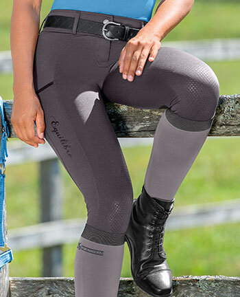 Pantaloni con grip al ginocchio