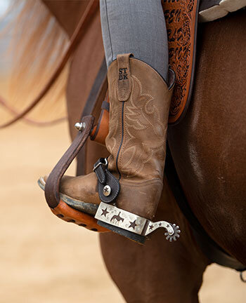Stivali western, chaps & speroni