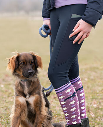 Pantaloni leggings da equitazione per bambini kramer
