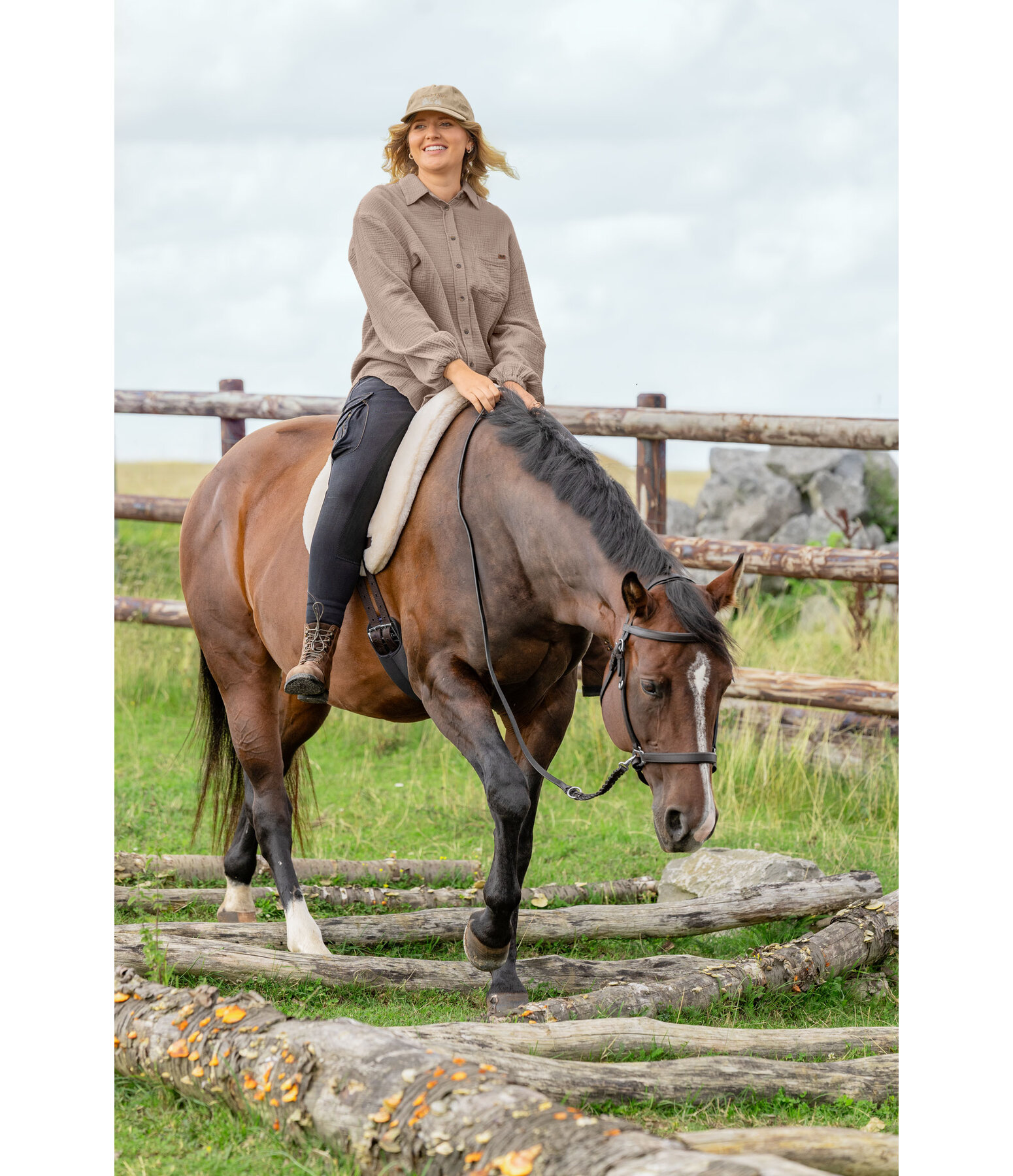 Camicia in mussola Colorado