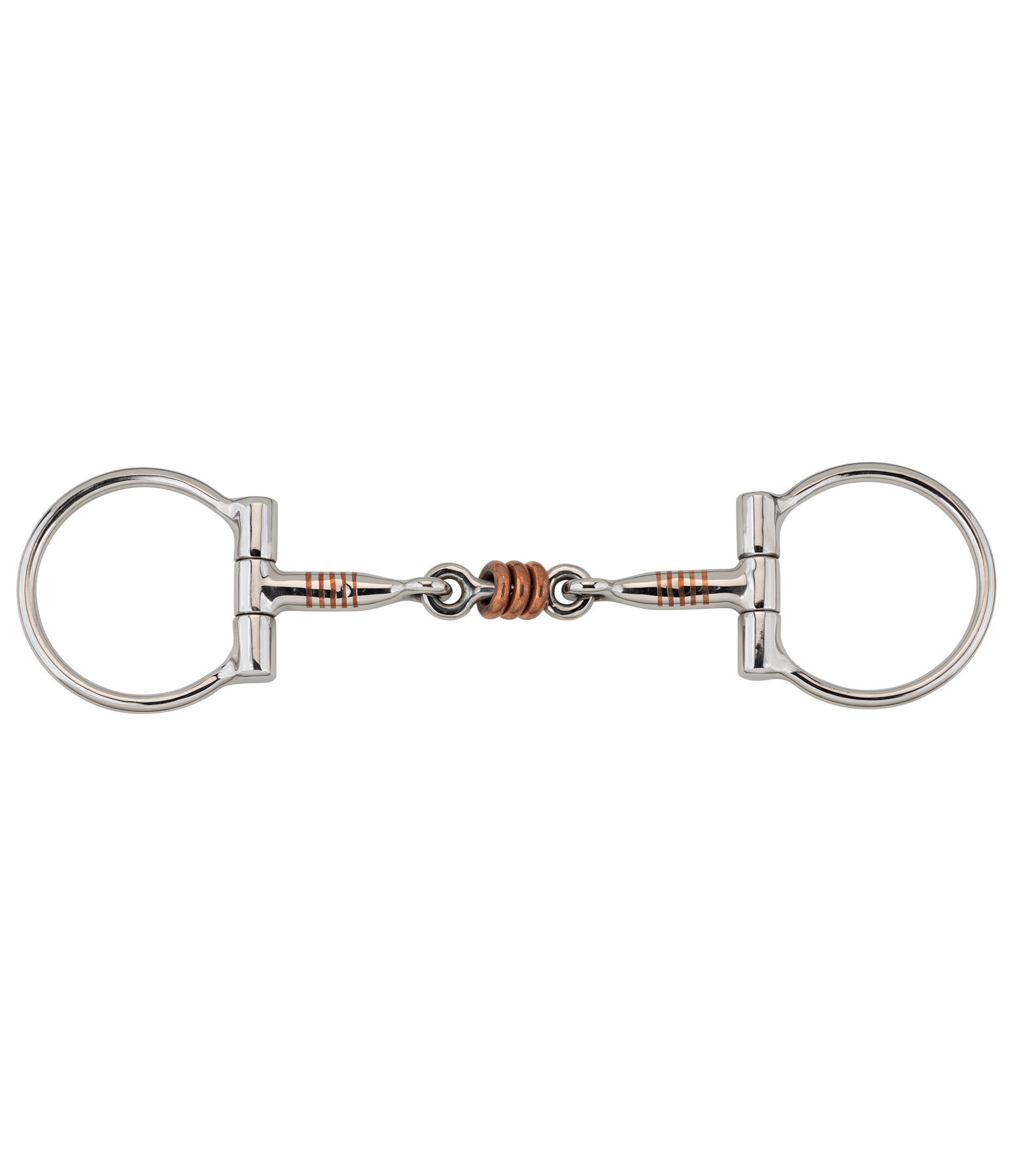 Snaffle snodato in tre parti Stainless Steel