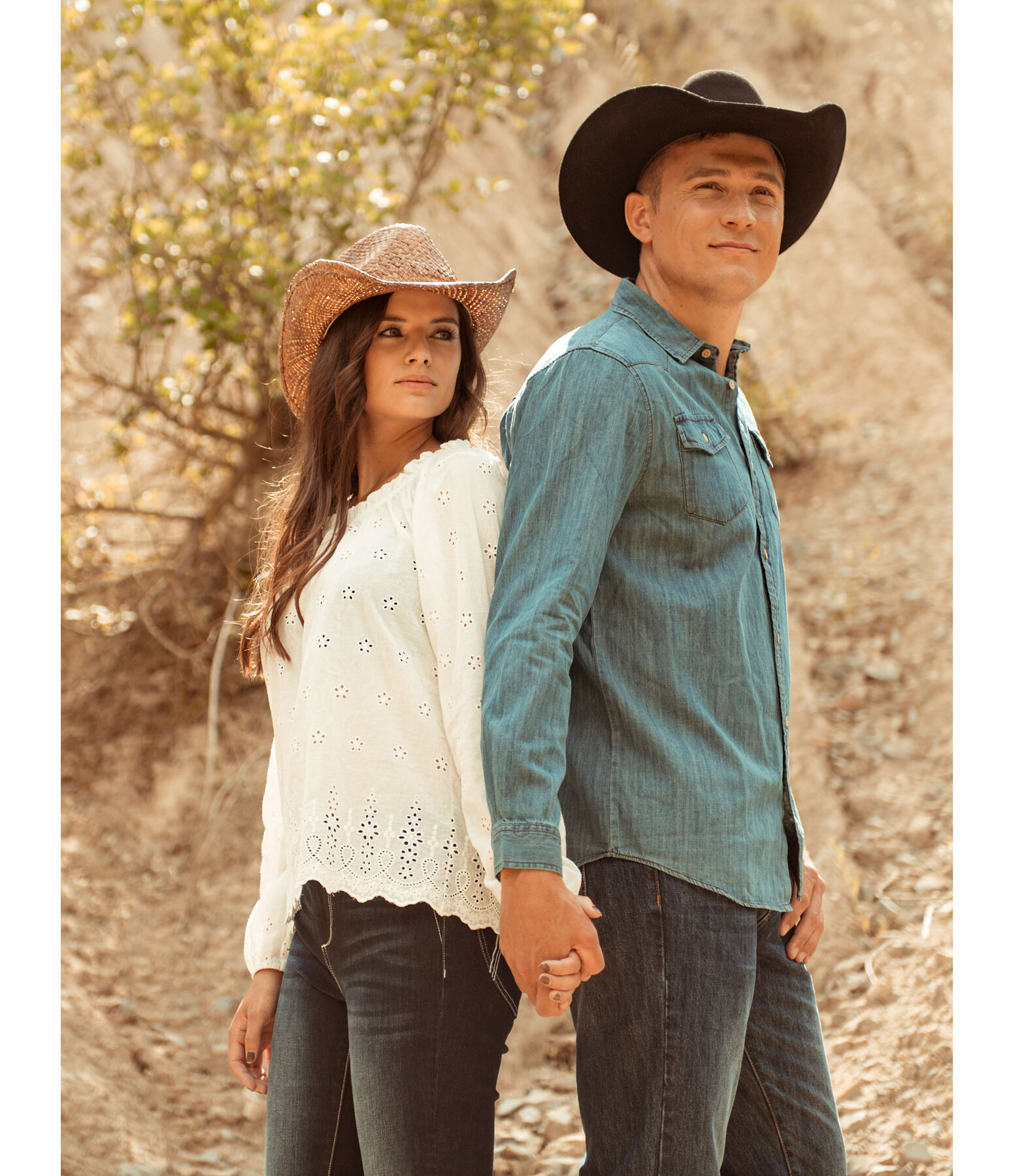 Camicia di jeans da uomo Carlo - Articoli western da uomo - Kramer  Equitazione