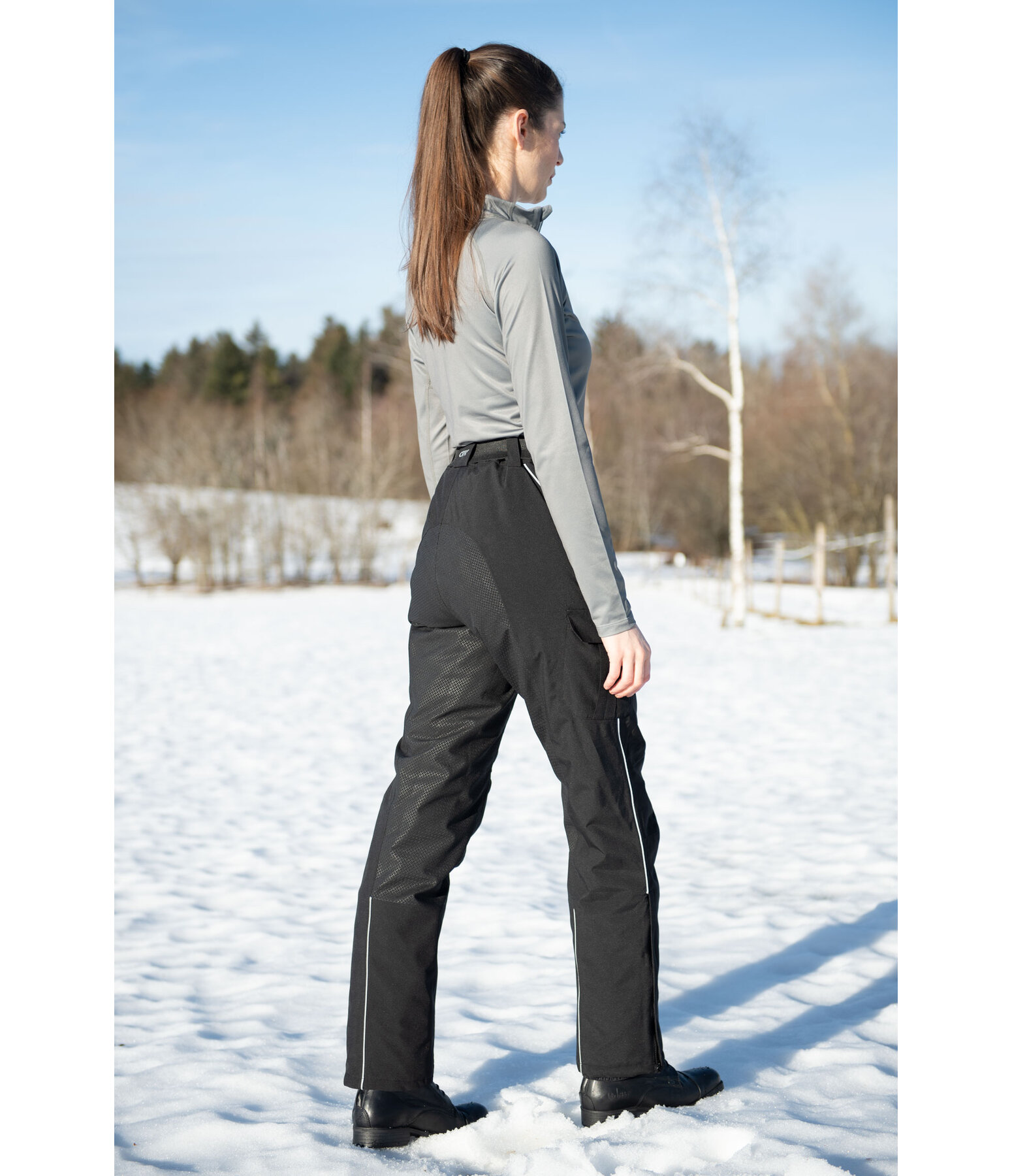 Pantaloni da equitazione termici invernali