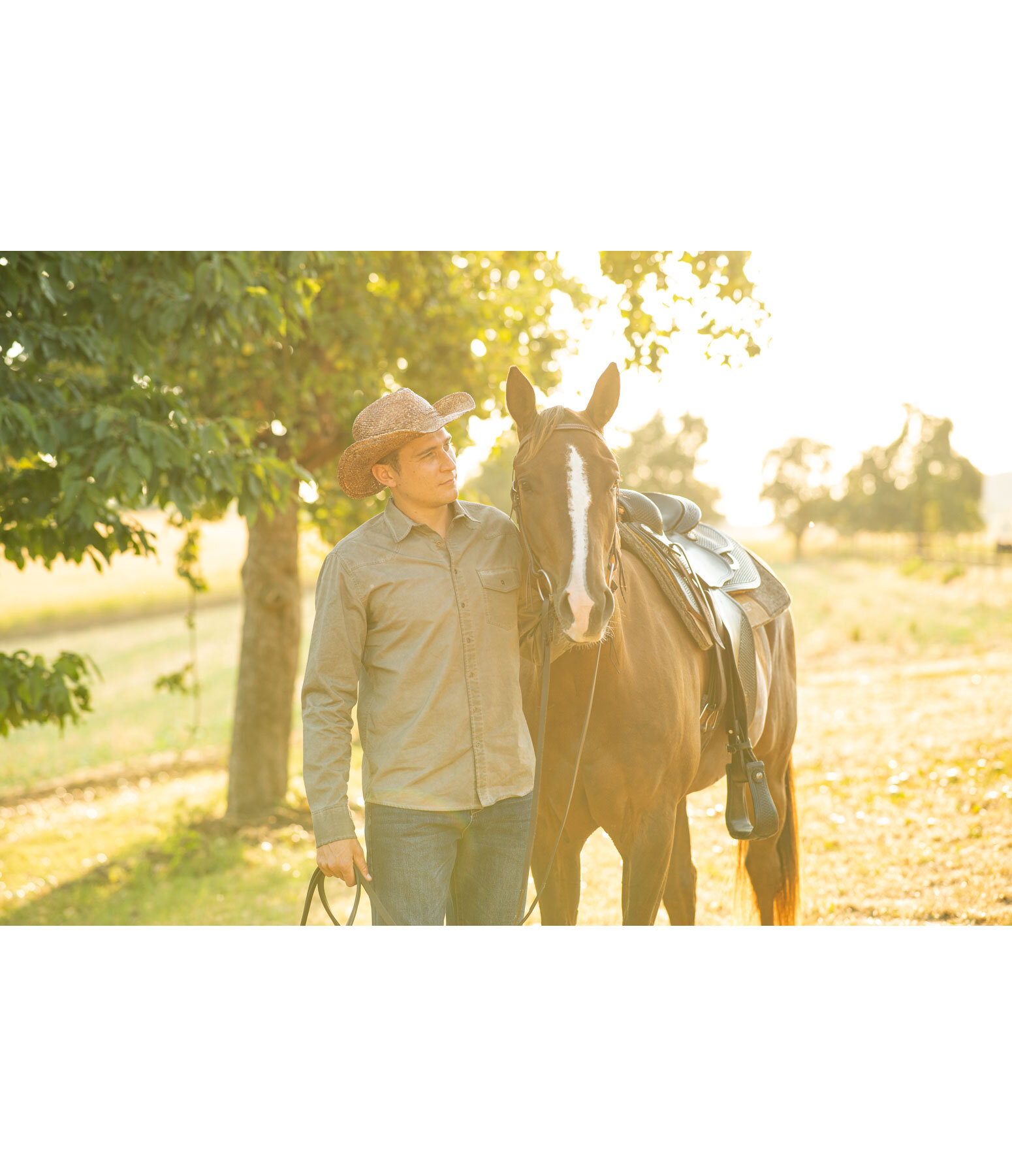 Camicia western da uomo Cooper