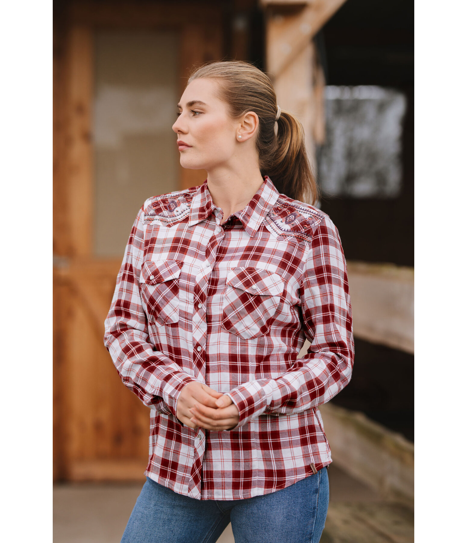 Camicia a quadri Darleen