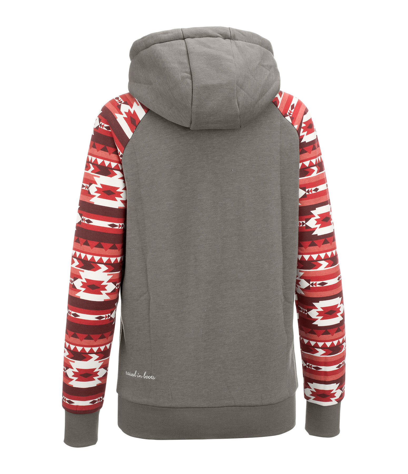 Felpa con cappuccio Ikat