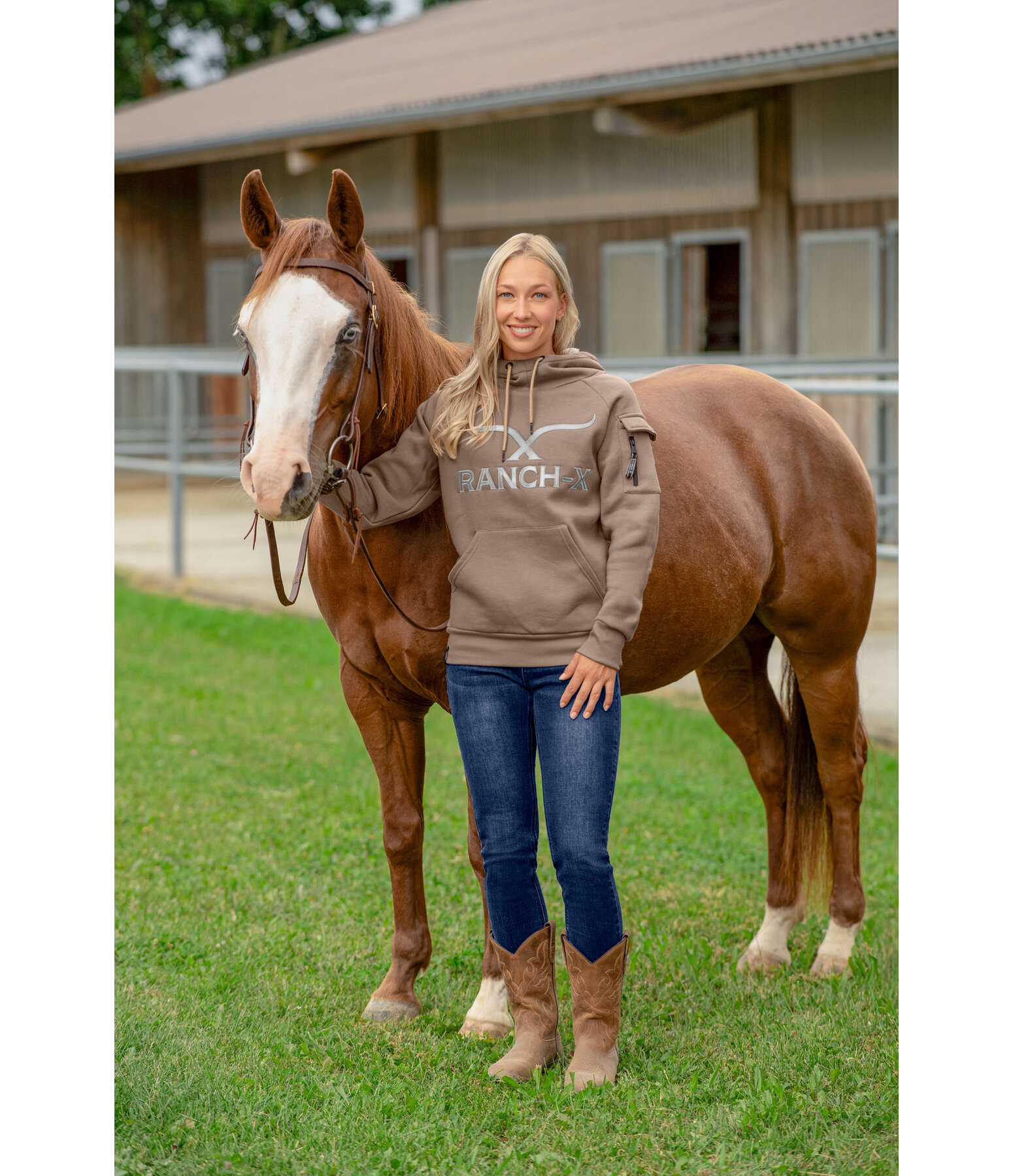 Felpa con cappuccio Macy