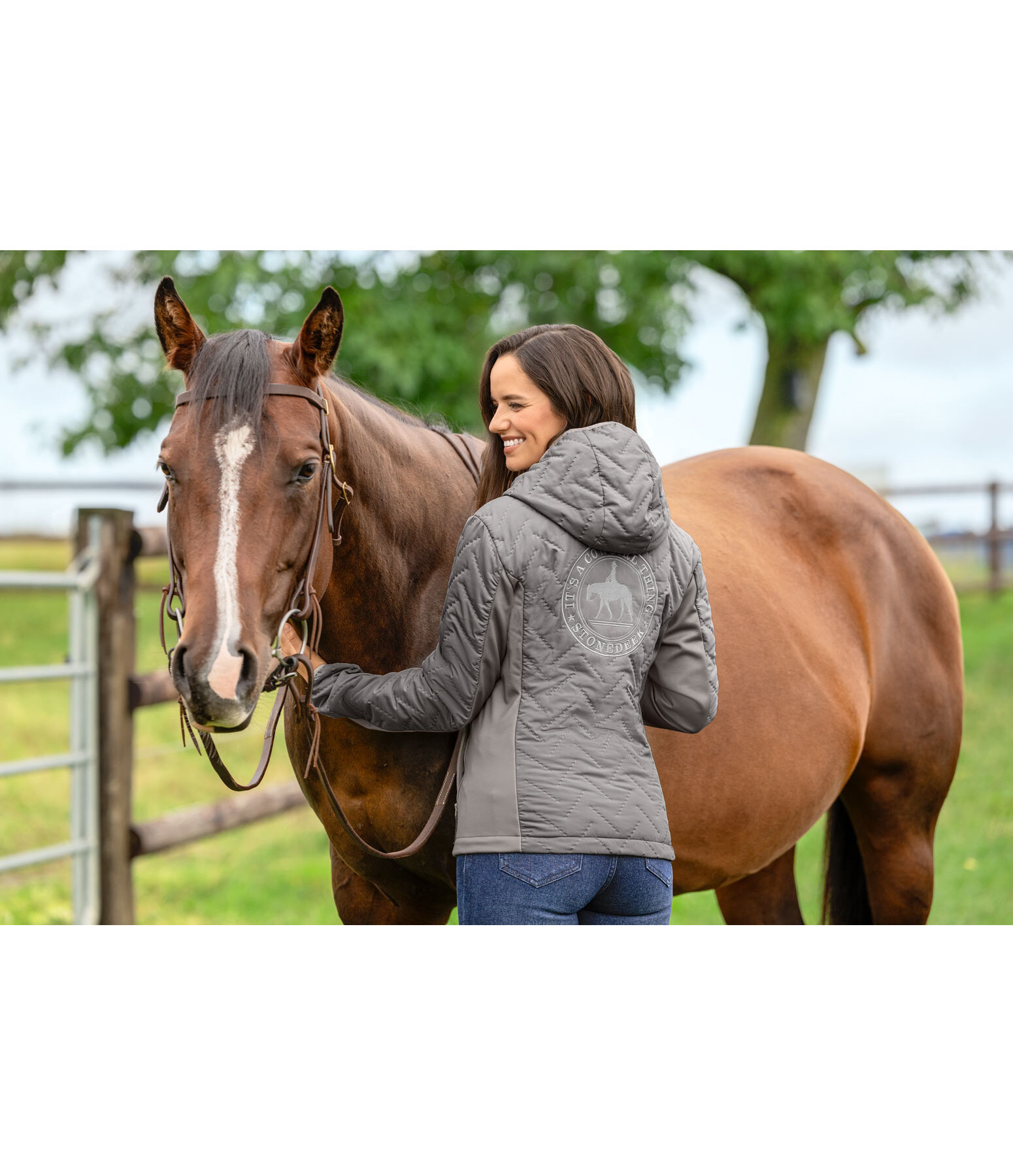 Giacca combinata trapuntata Eve