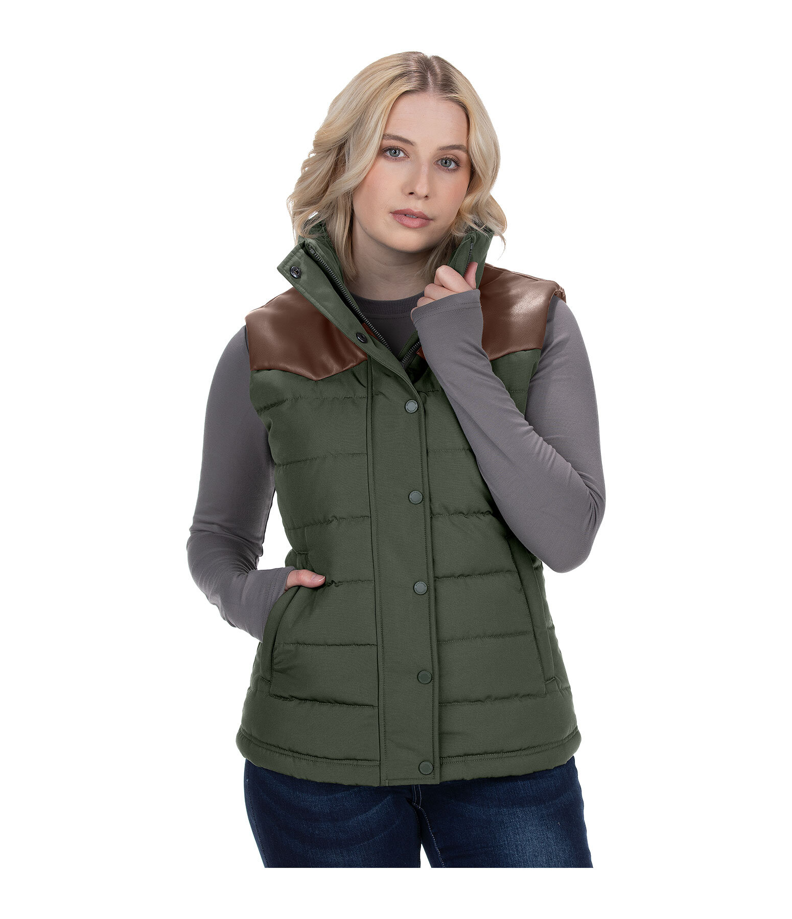 Gilet trapuntato Hazel