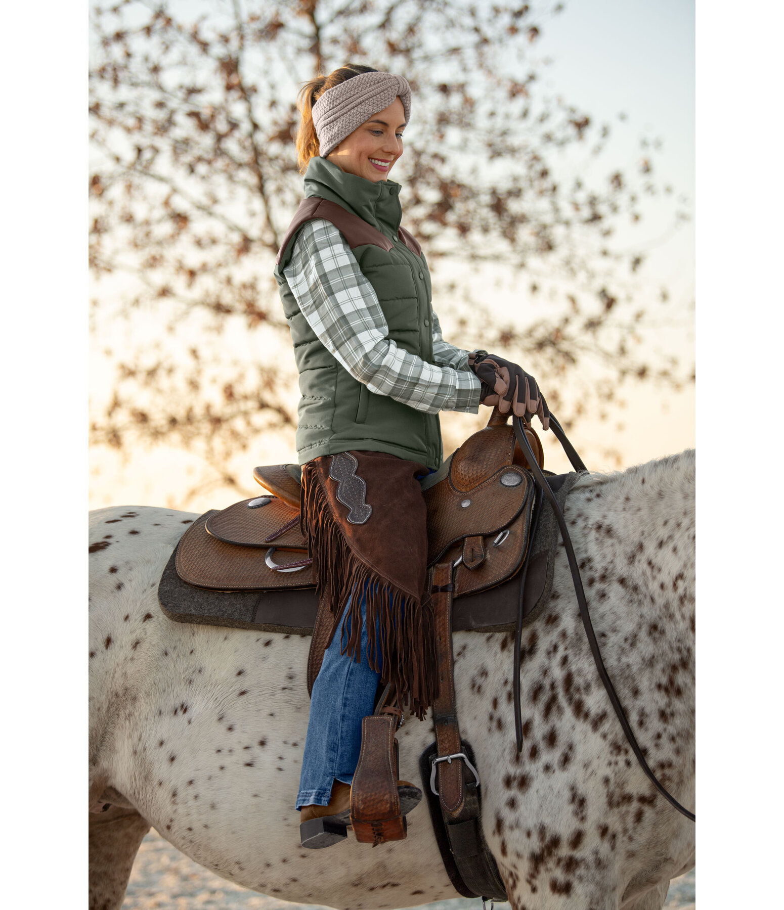 Gilet trapuntato Hazel
