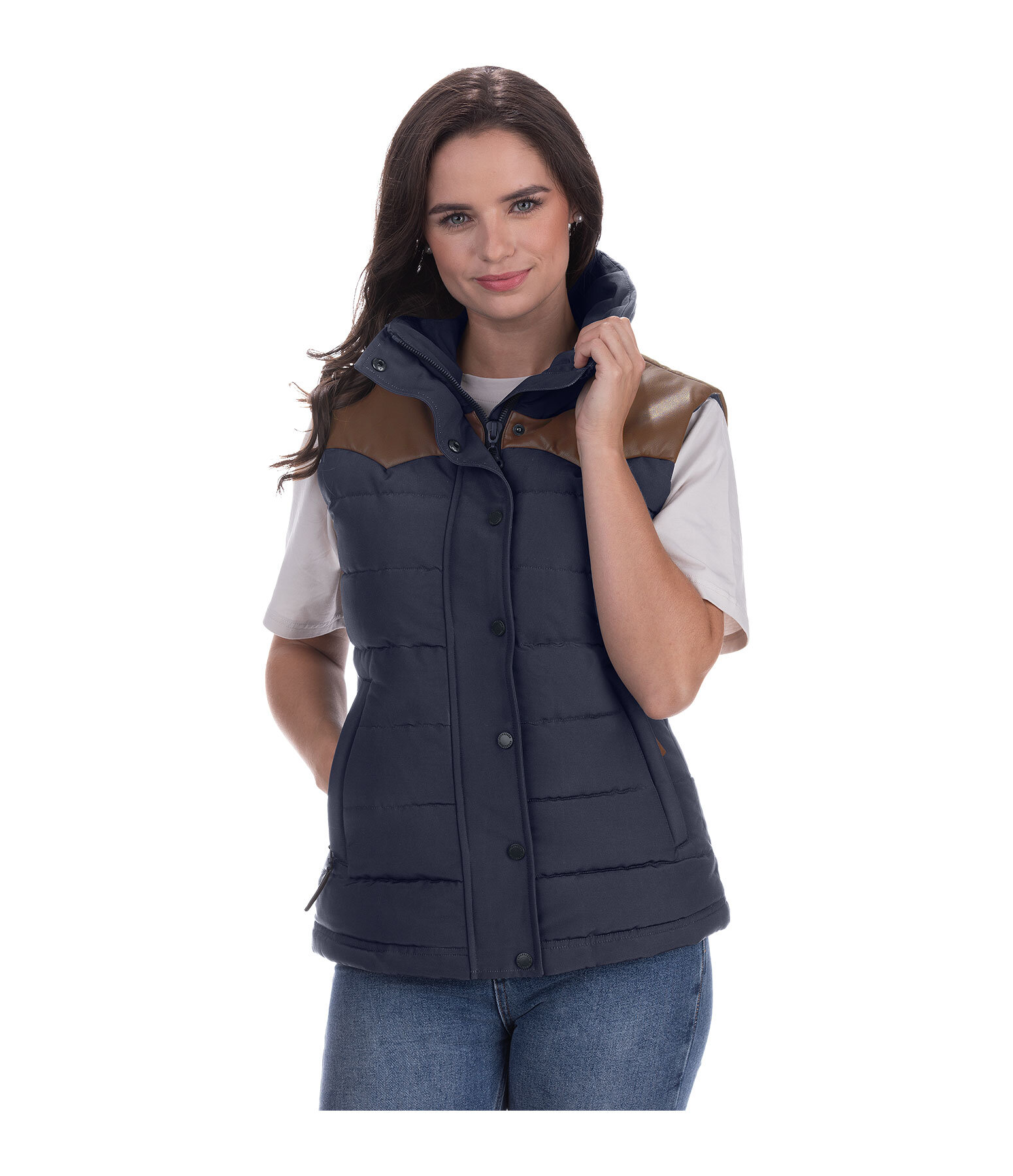 Gilet trapuntato Hazel