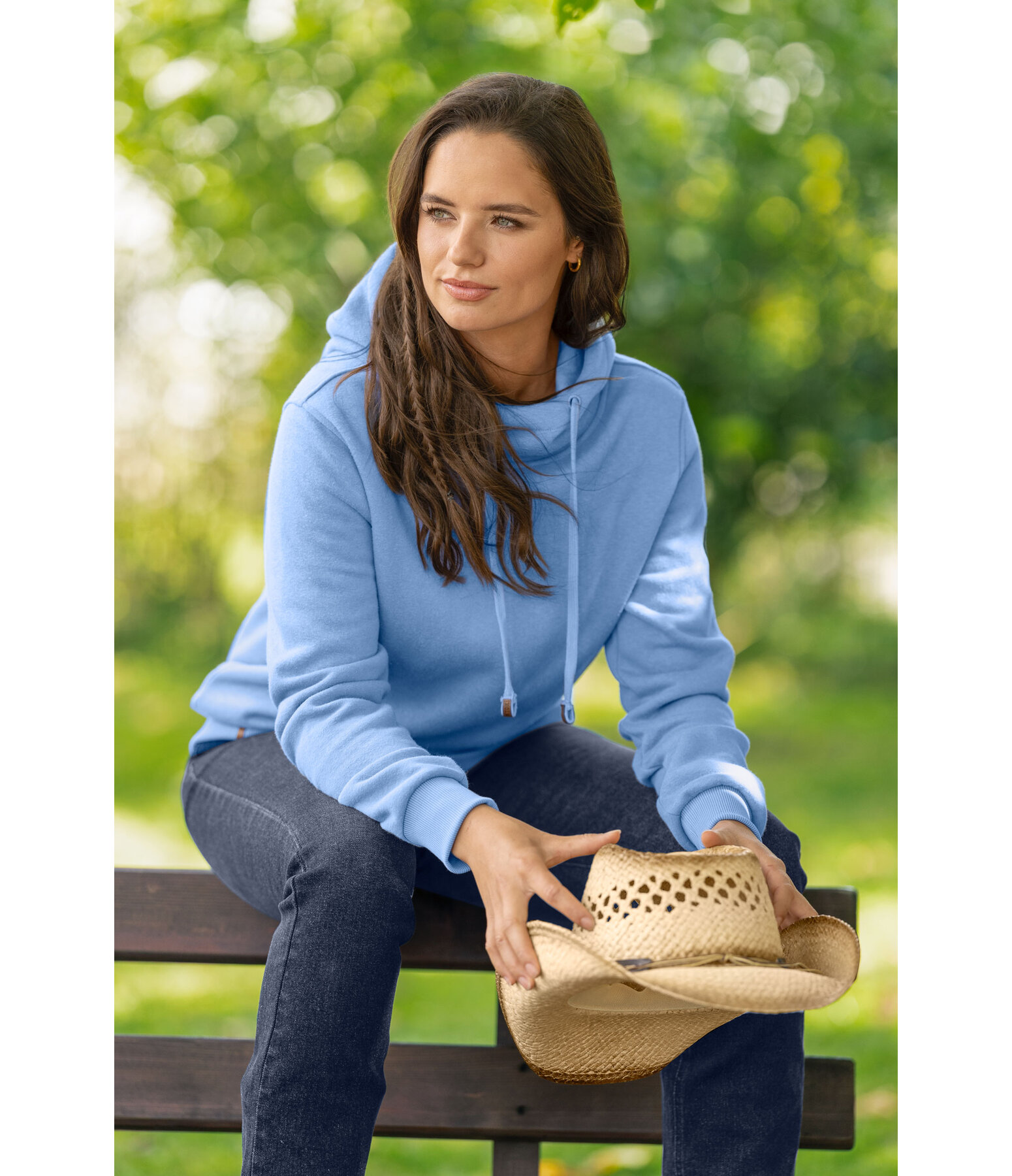 Felpa con cappuccio Jolene