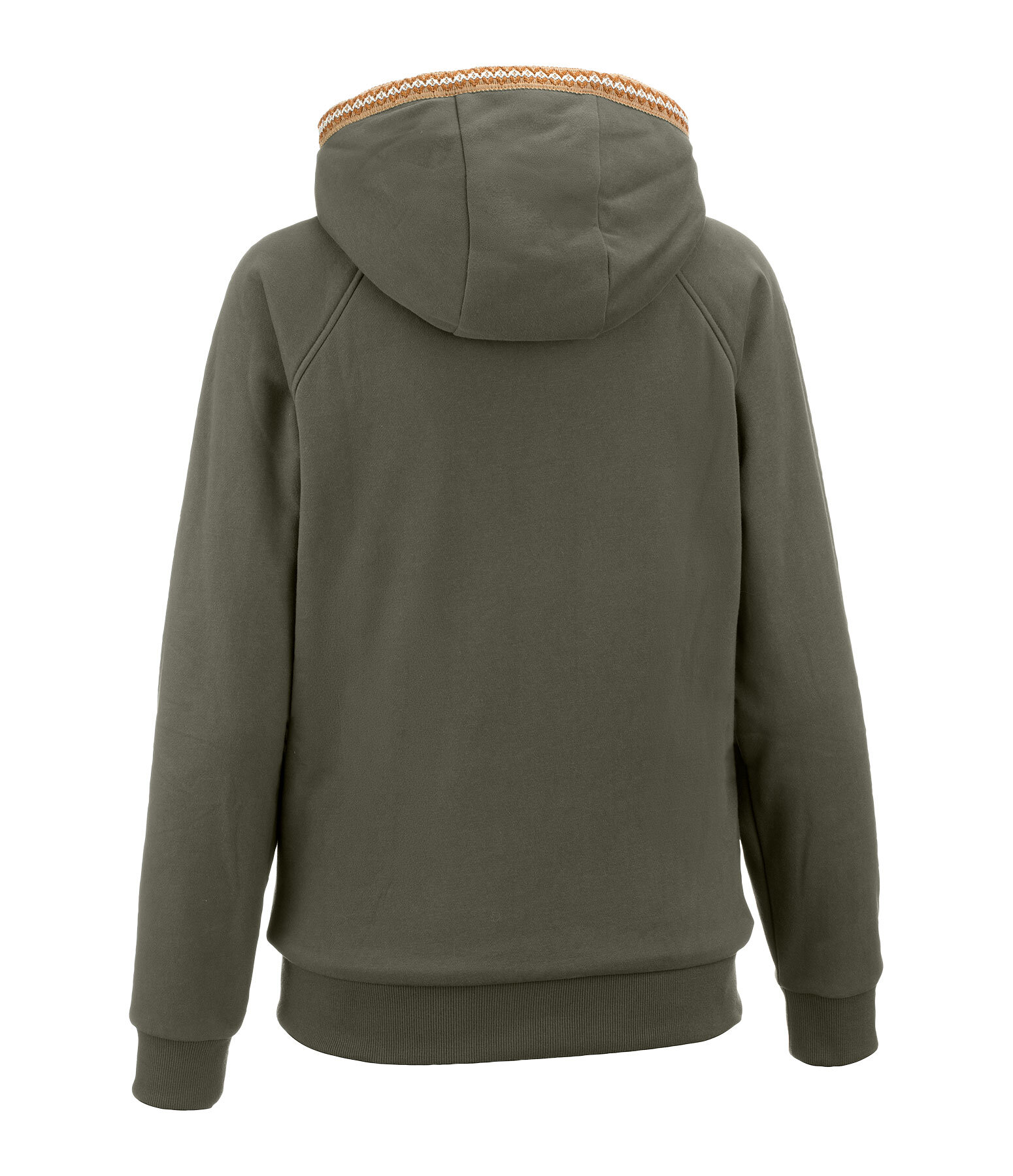 Felpa con cappuccio e zip Dakota