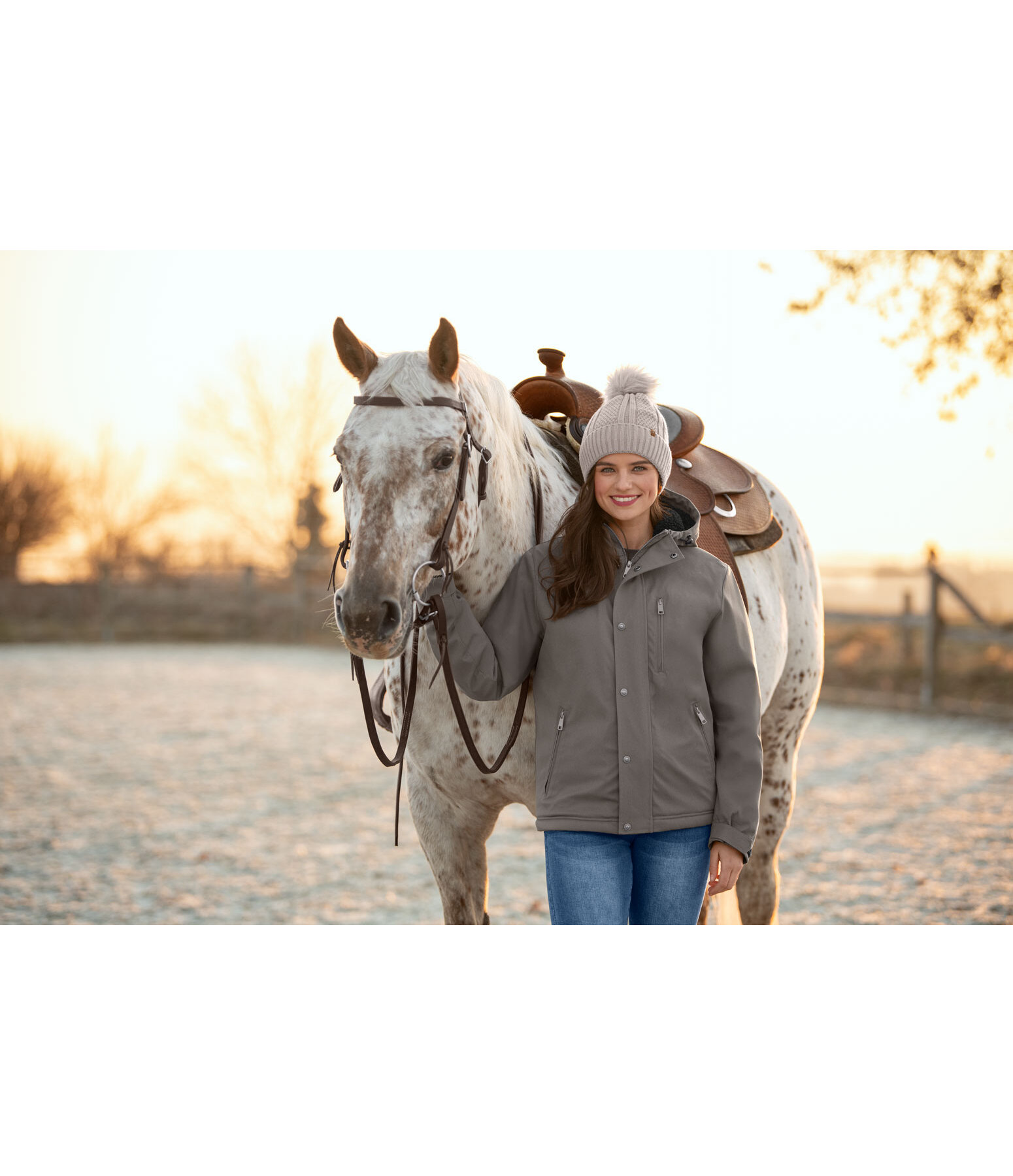 Giacca da equitazione invernale unisex Peyton