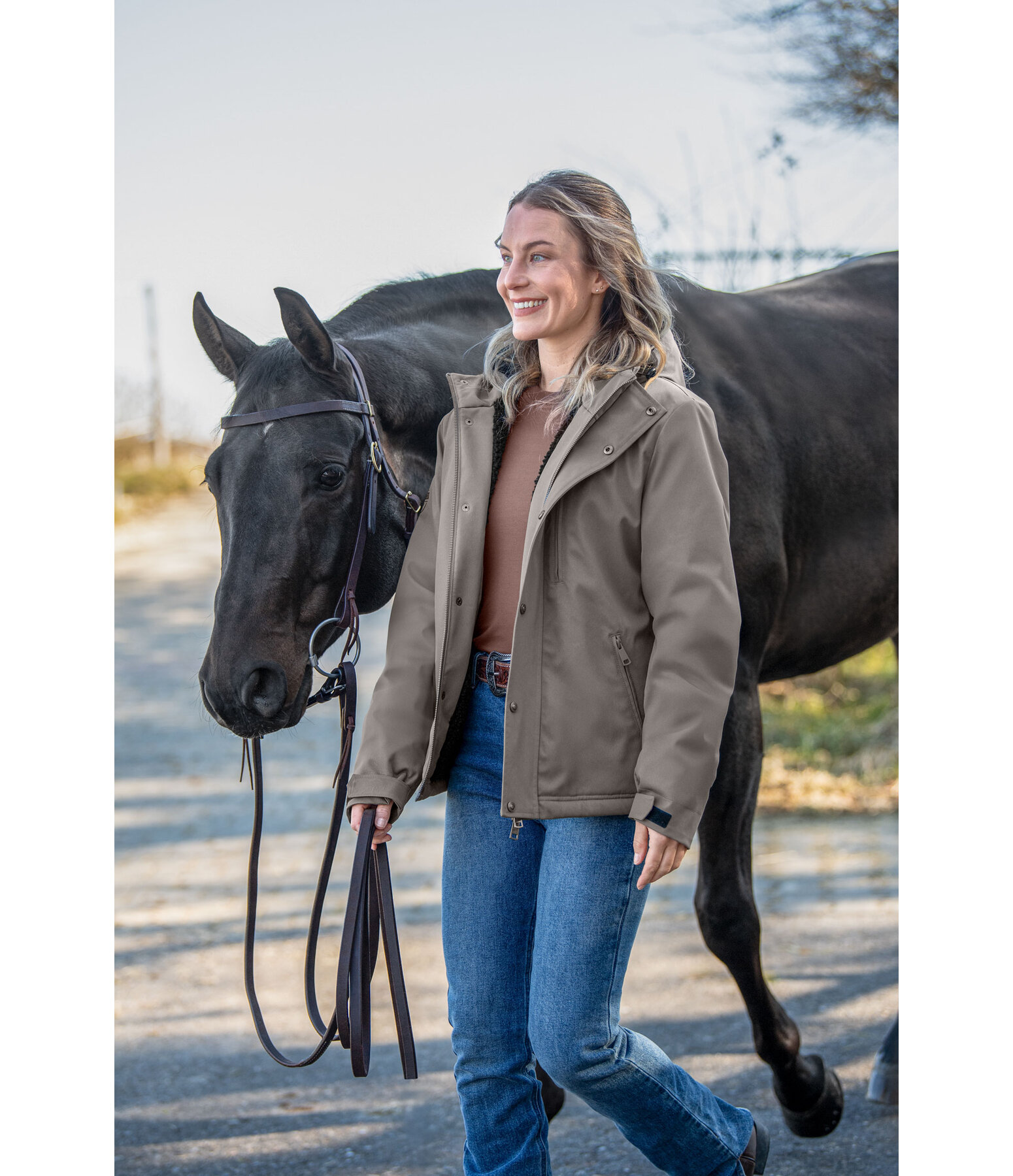 Giacca da equitazione invernale unisex Peyton