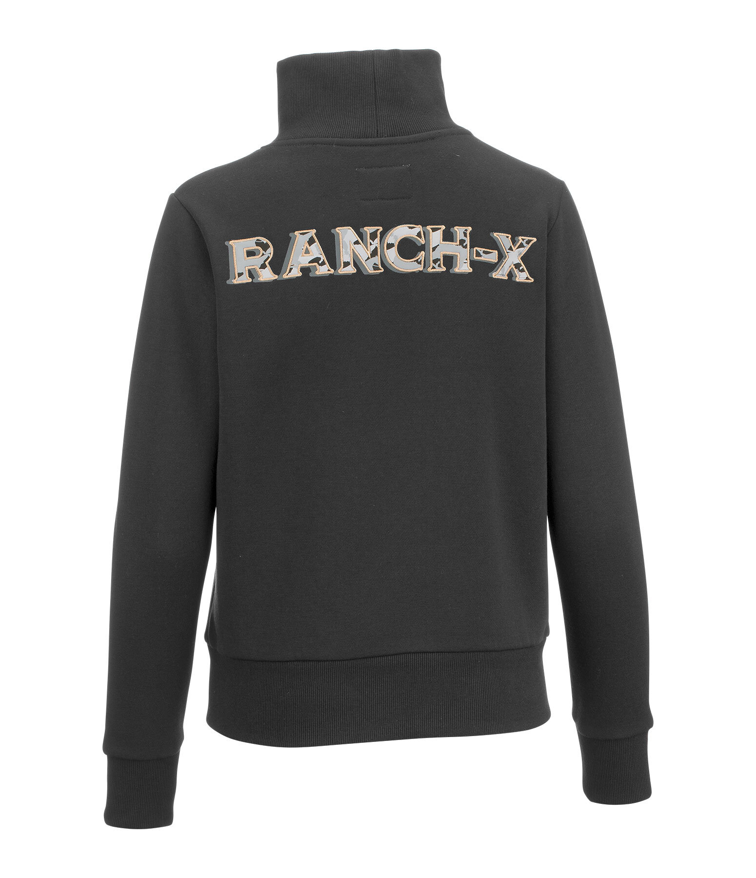 Felpa con mezza zip Reign