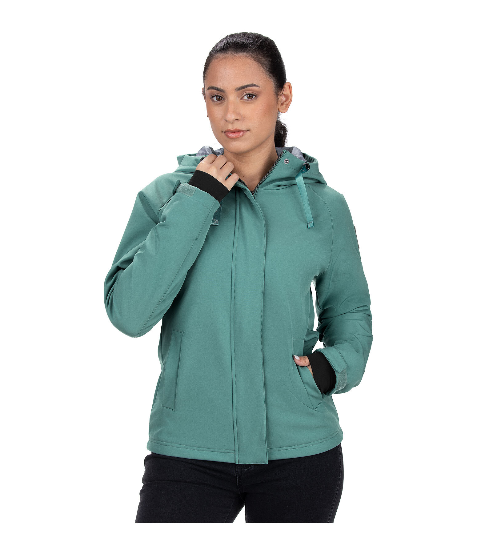Giacca softshell con cappuccio Sutton