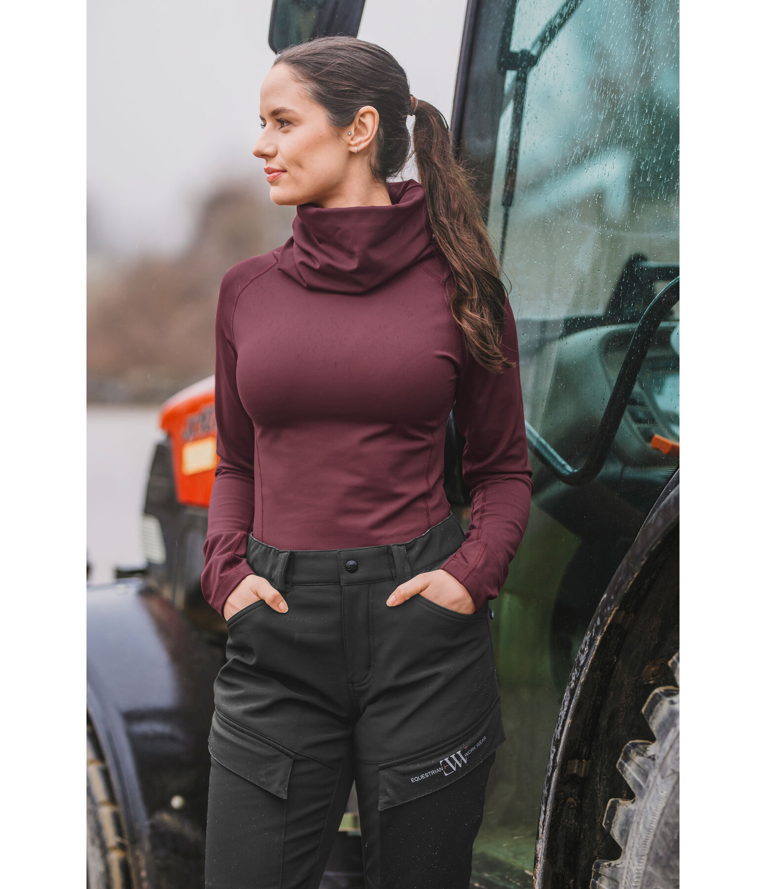 Maglia dolcevita funzionale
