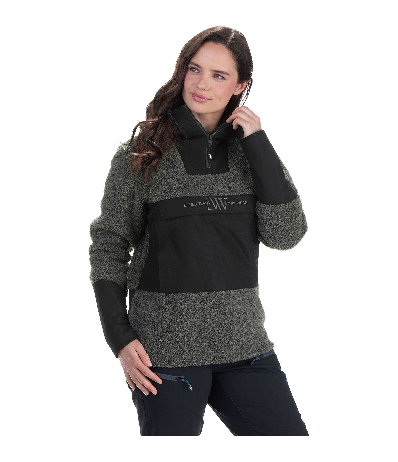 Pile Sherpa con cappuccio
