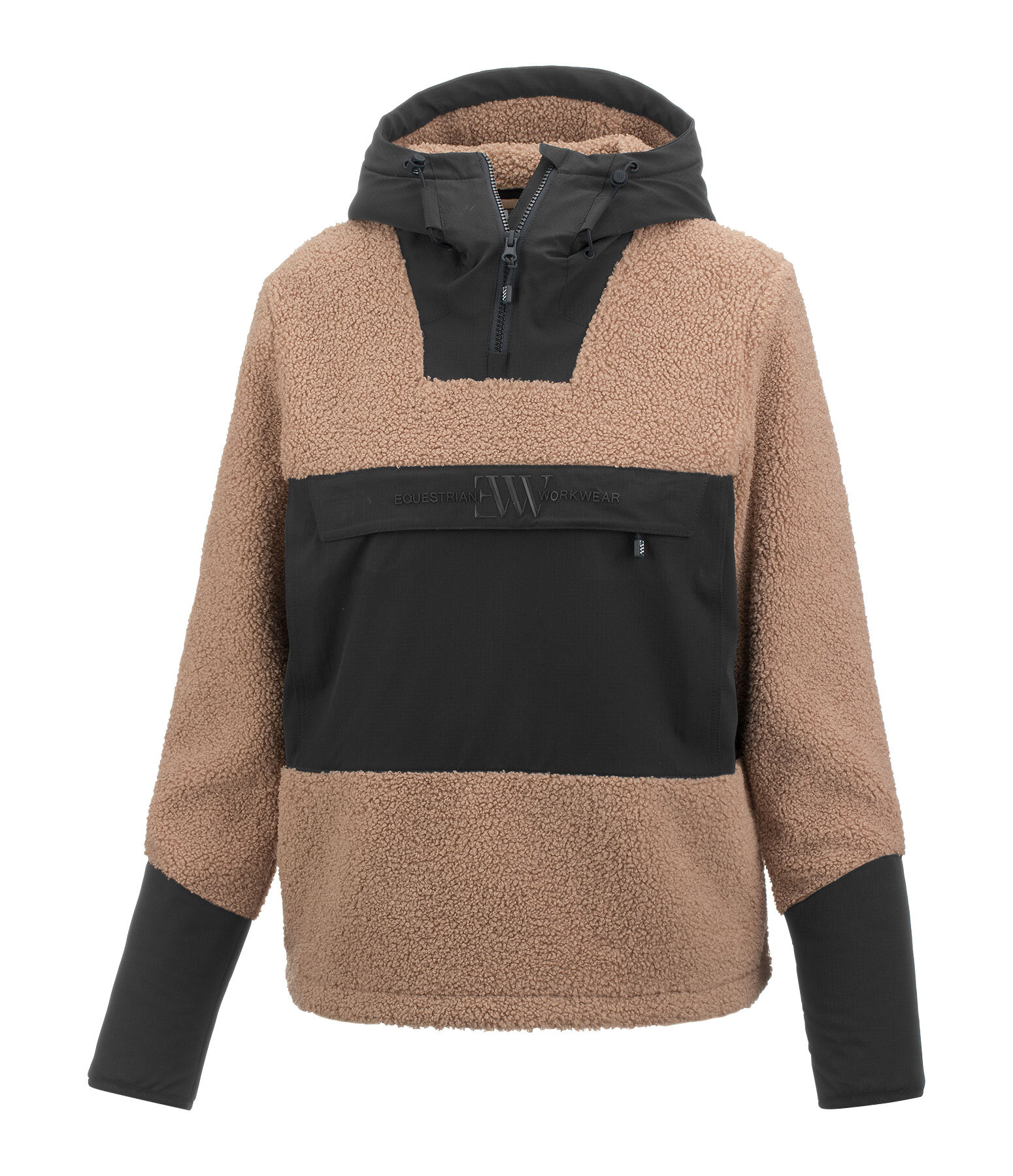 Pile Sherpa con cappuccio