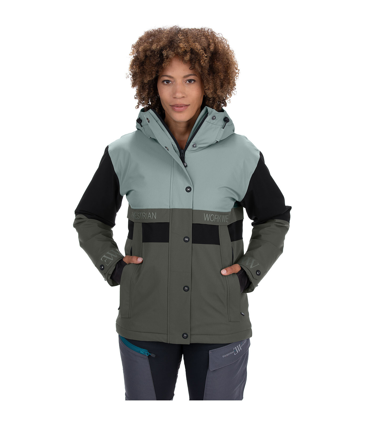 Giacca outdoor invernale con cappuccio