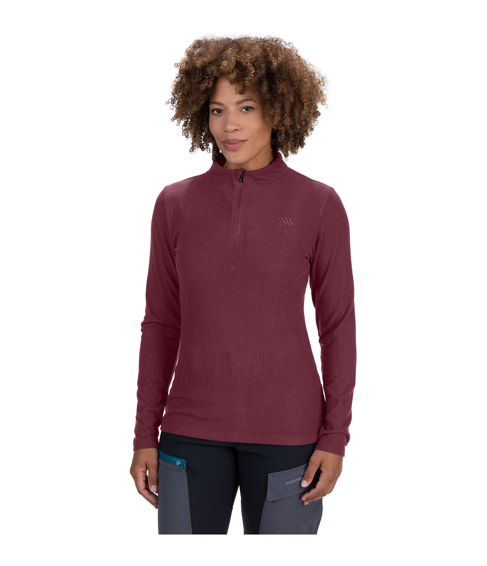 Maglia funzionale a costine Cosy
