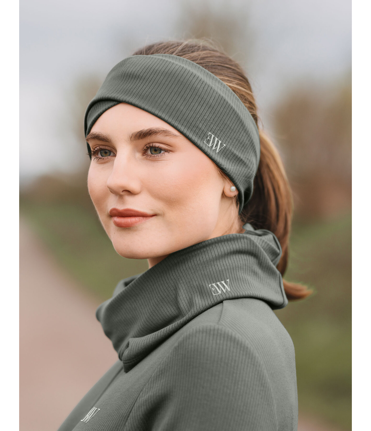 Fascia paraorecchie a costine funzionale Cosy