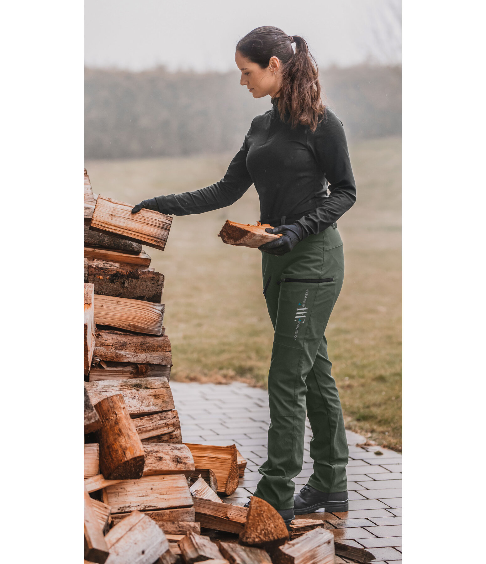 Pantaloni outdoor elasticizzati 4 stagioni