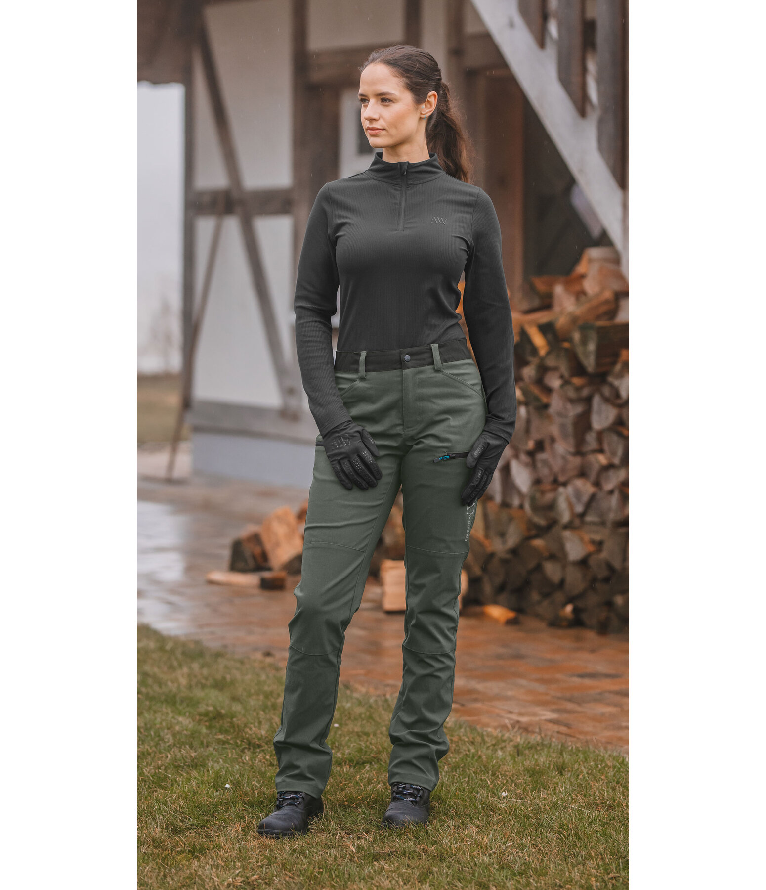 Pantaloni outdoor elasticizzati 4 stagioni