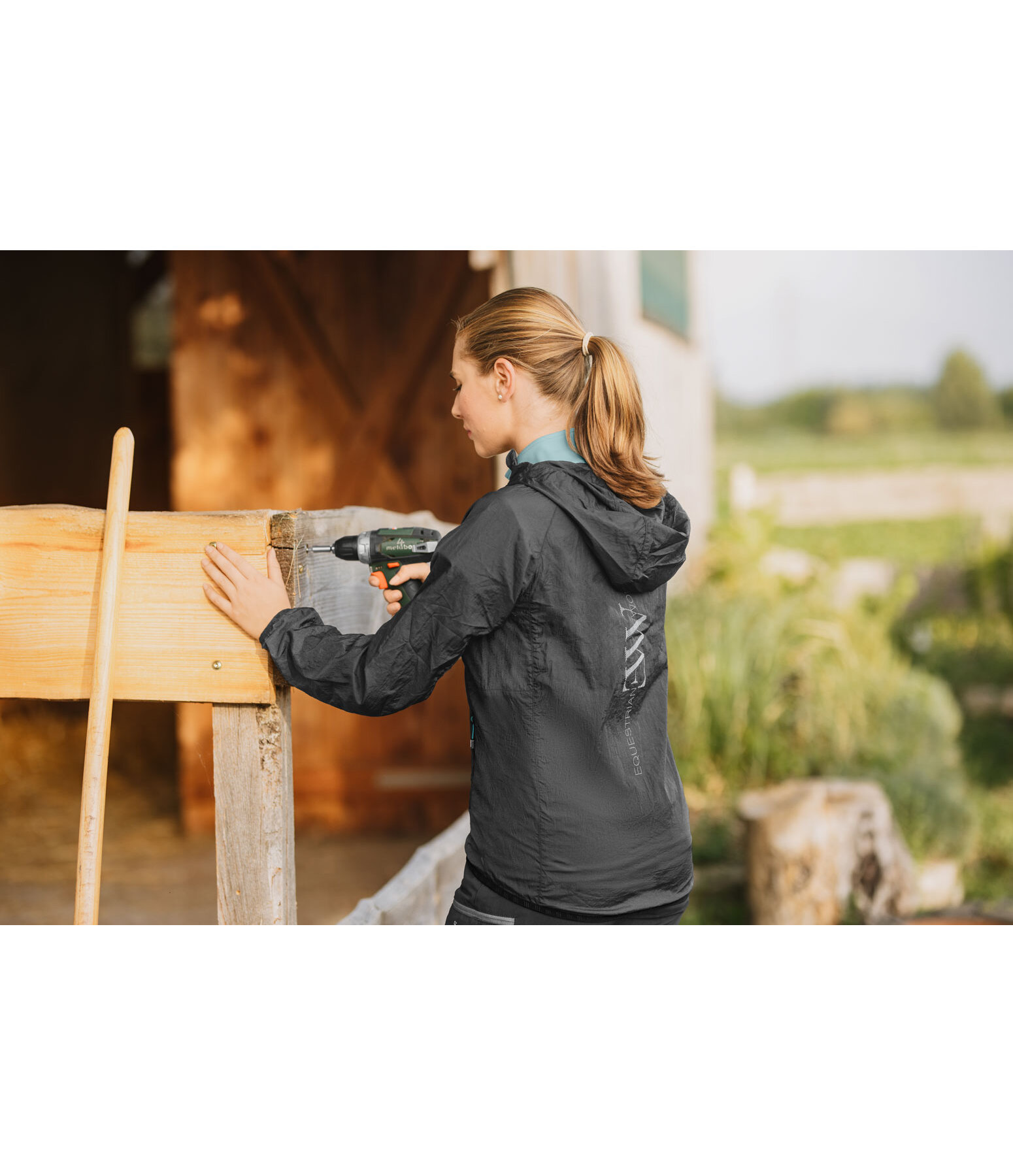 Windbreaker ripiegabile