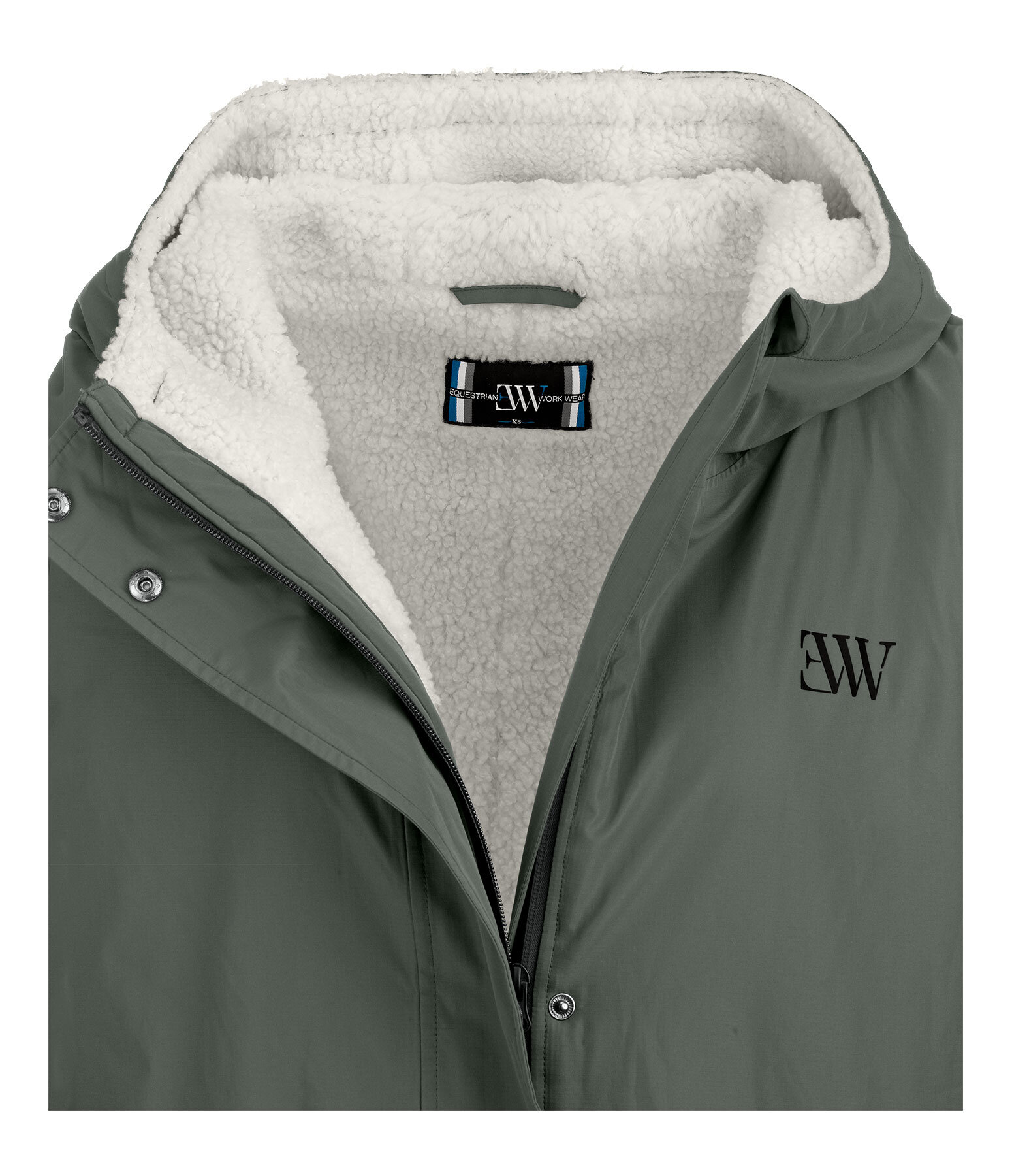 Impermeabile funzionale oversize