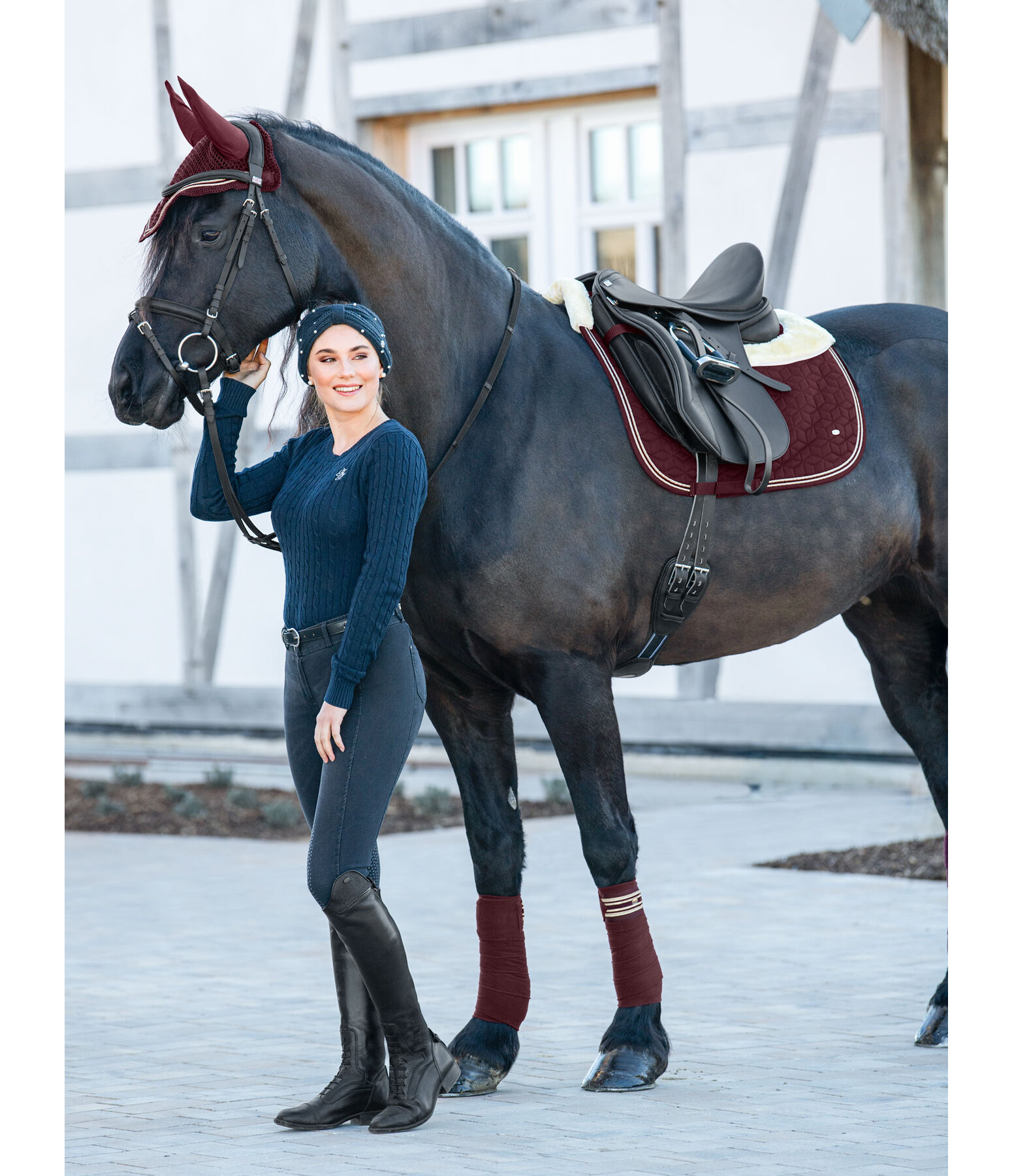 Sottosella con pelliccia sintetica Just Sparkle