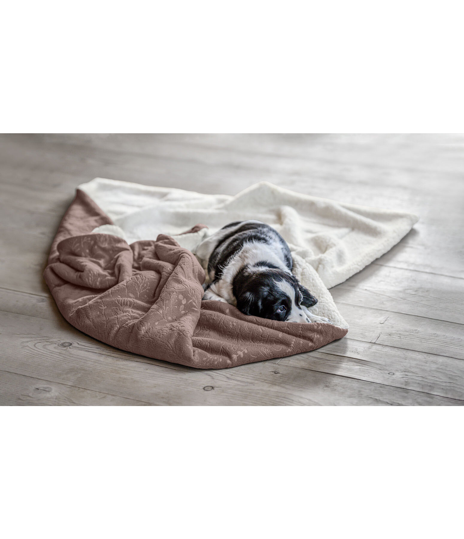 Coperta reversibile per cani Wildflower