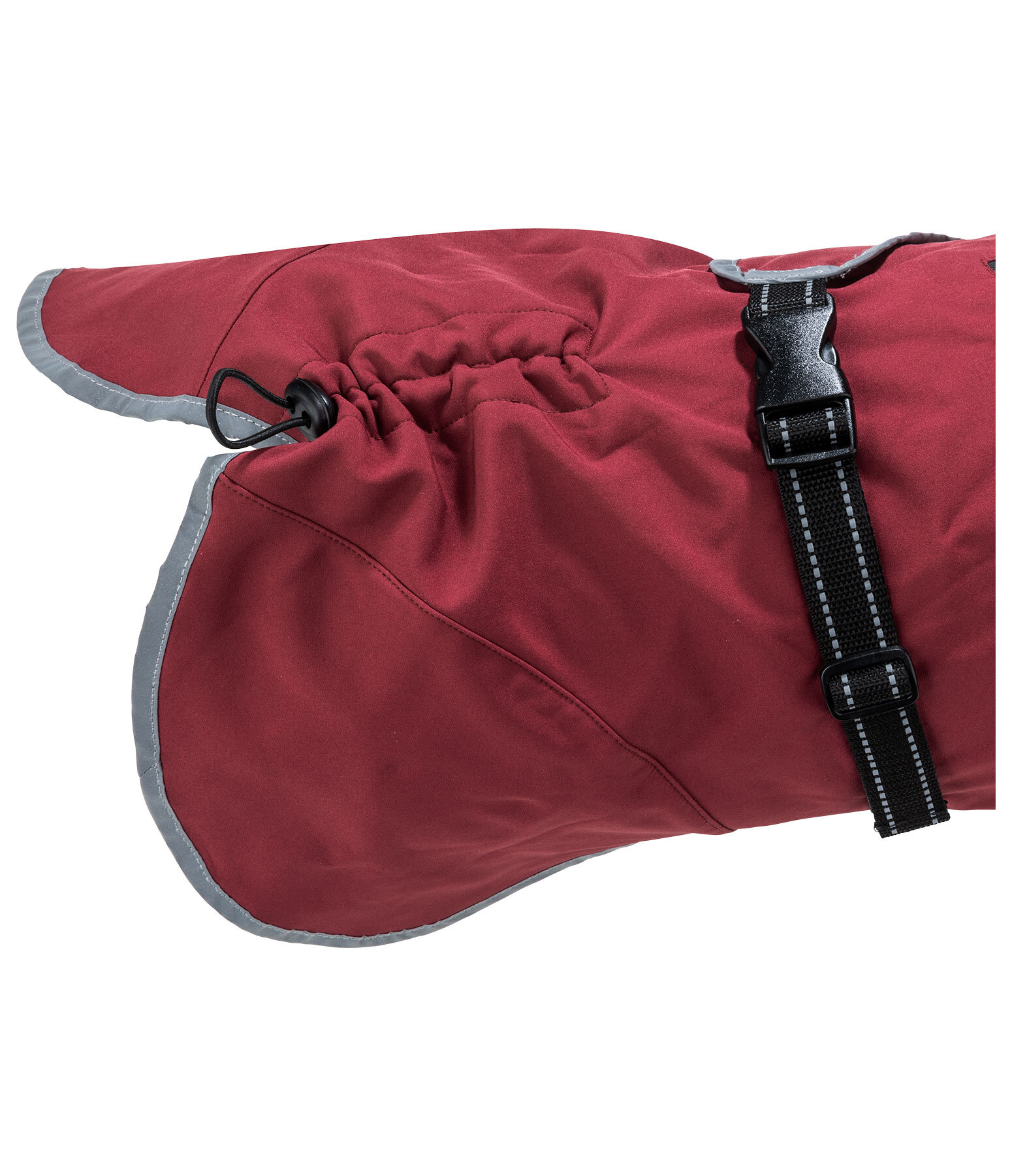 Cappotto in softshell per cani con colletto in pile Frida