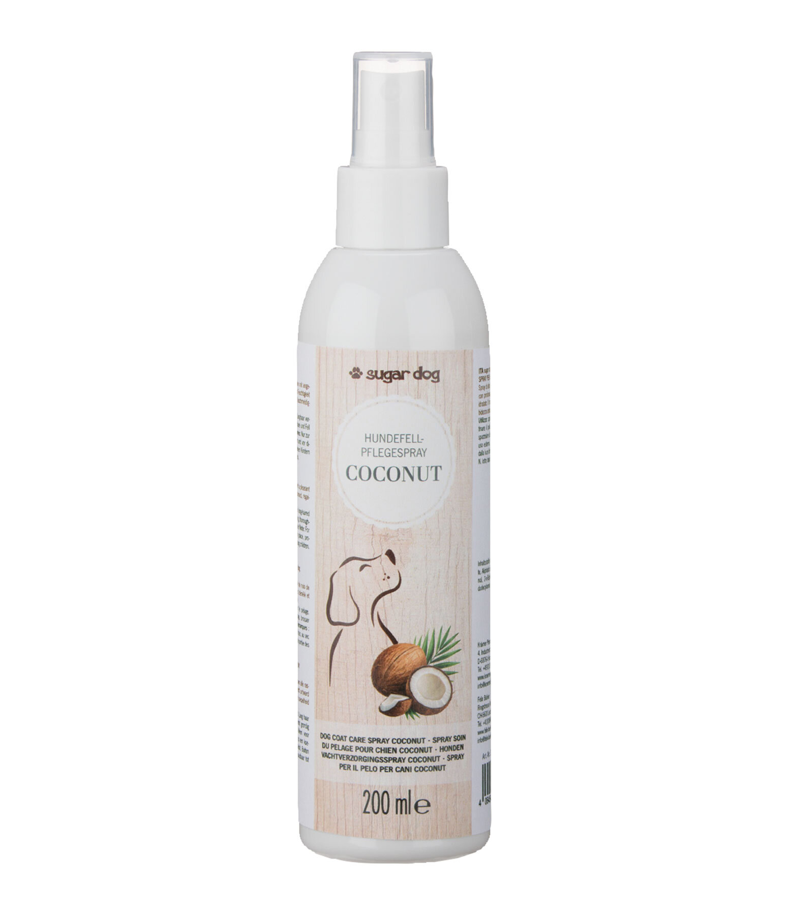 Spray per il pelo del cane Coconut