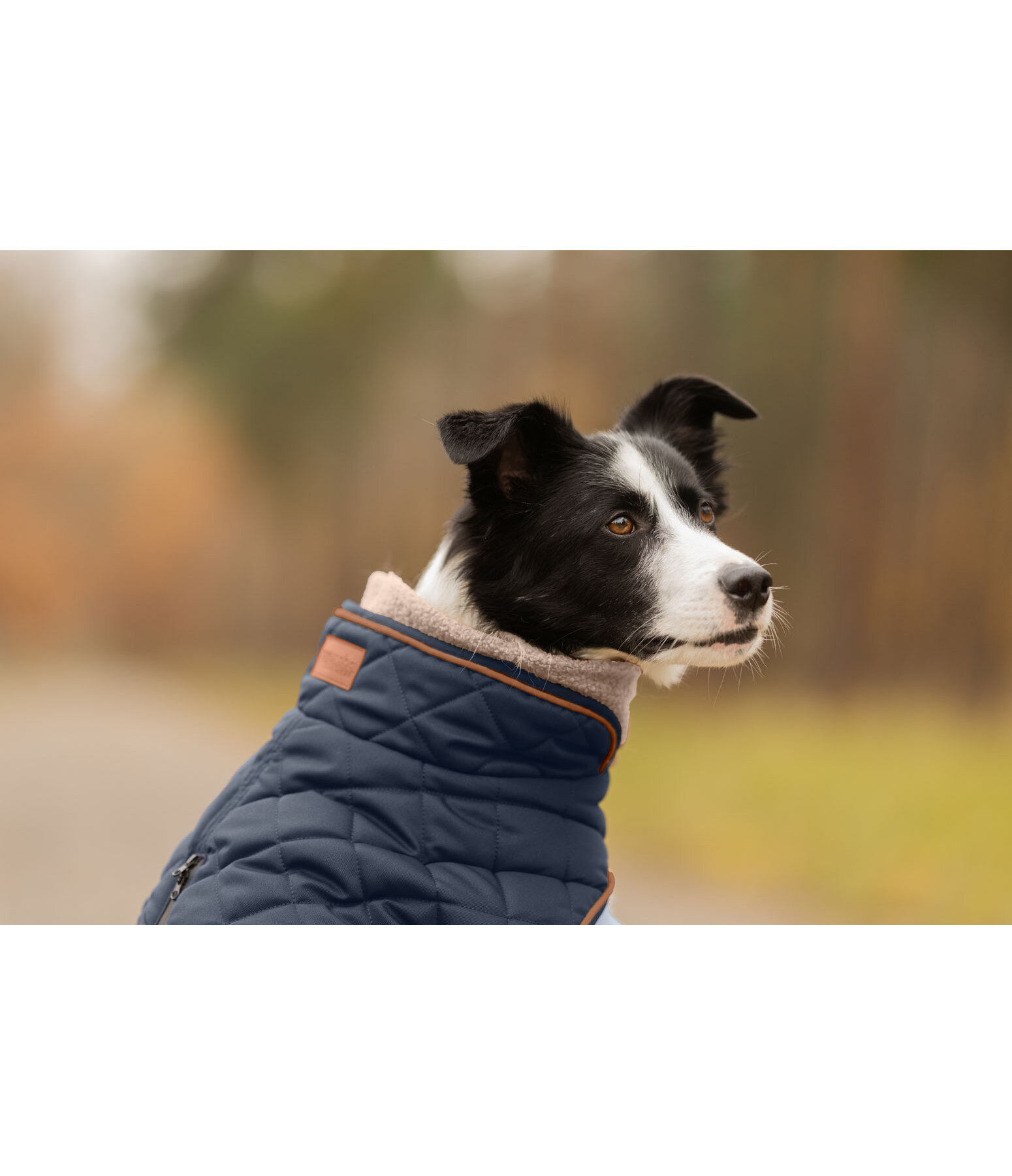 Cappotto trapuntato per cani Holly con pelliccia sintetica