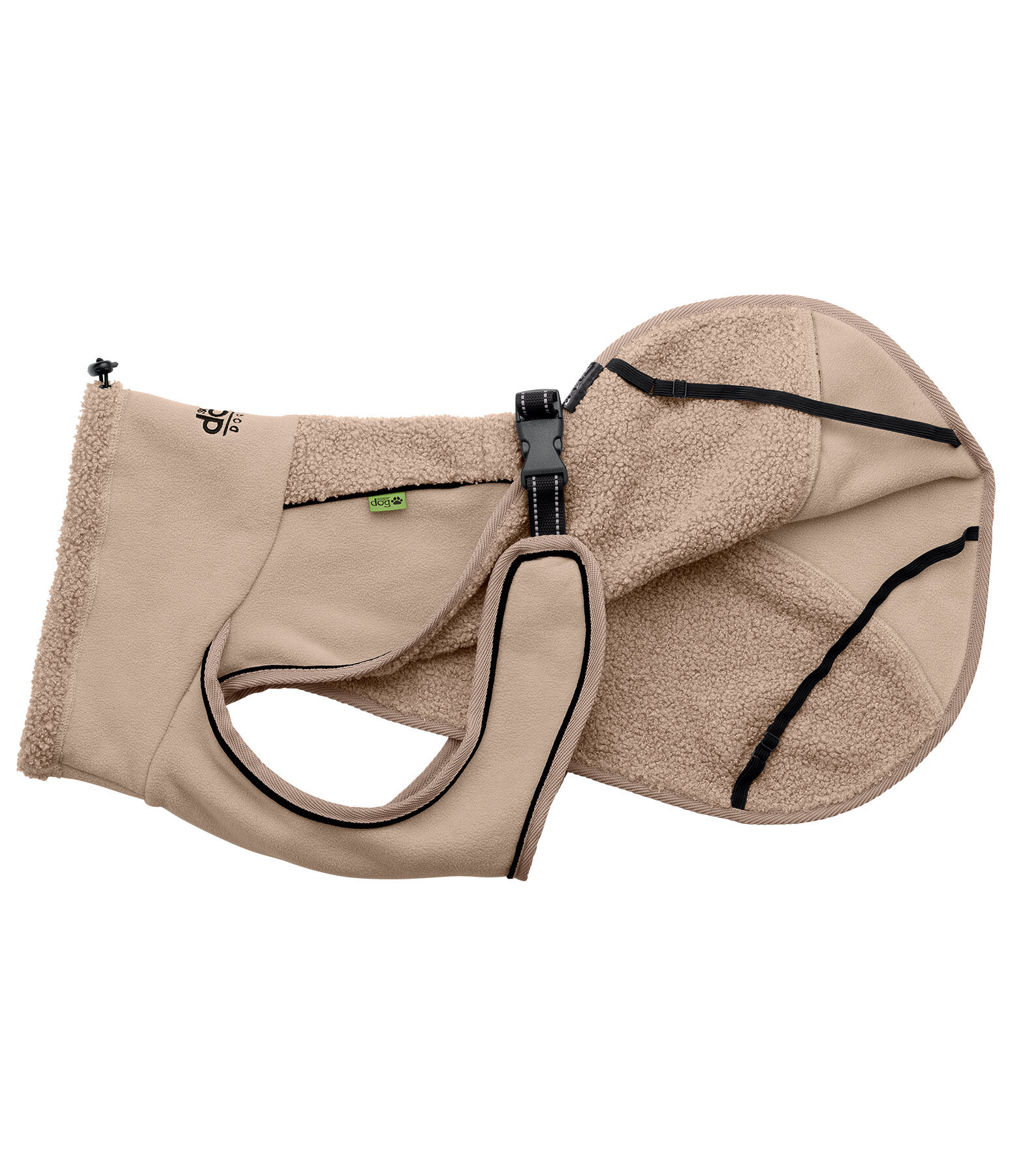 Cappotto con pelliccia sintetica per cani Frido