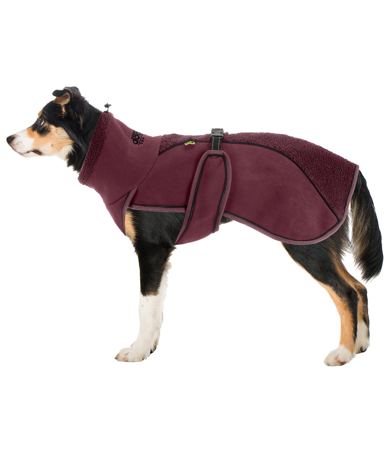 Cappotto con pelliccia sintetica per cani Frido
