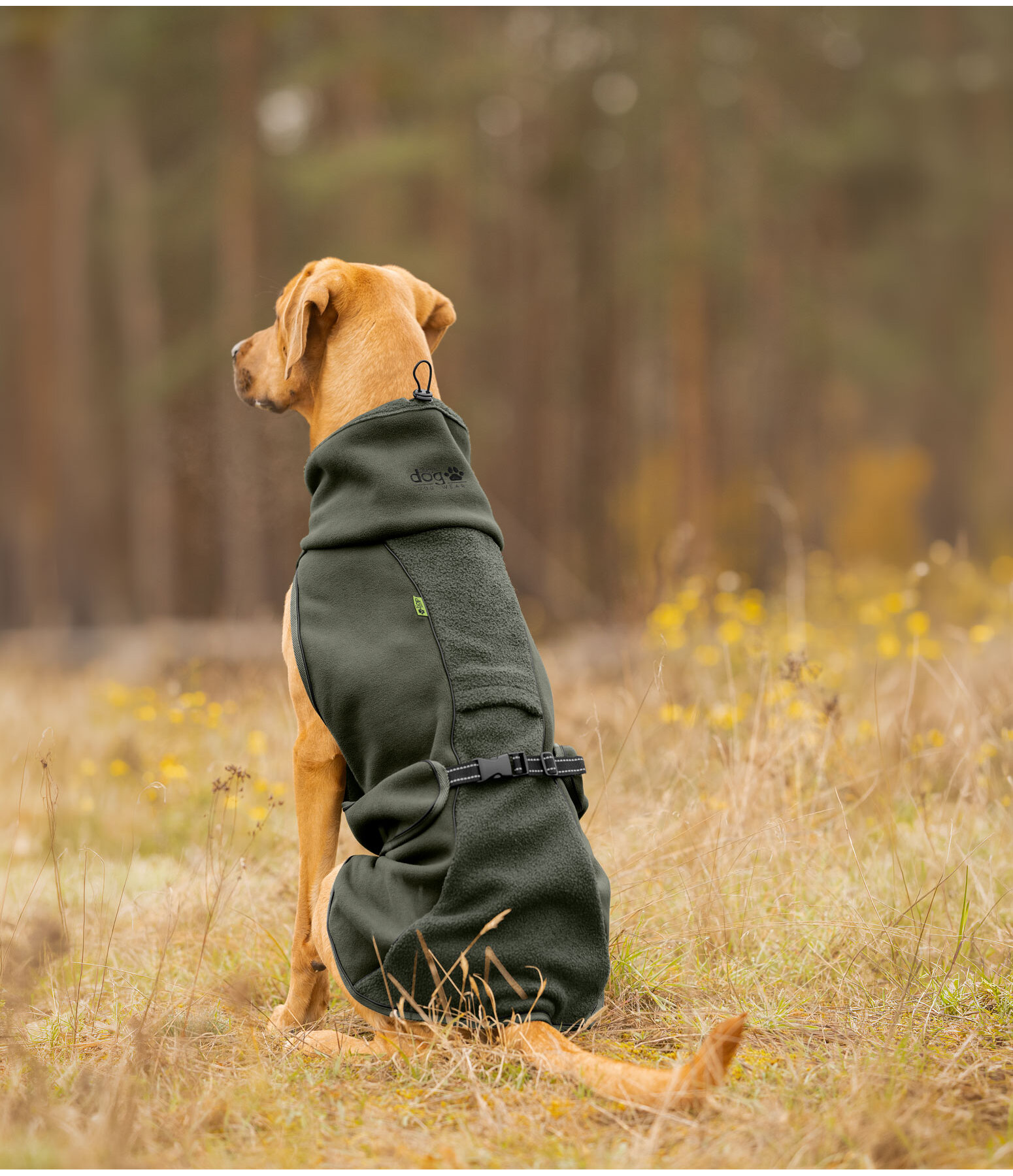 Cappotto con pelliccia sintetica per cani Frido