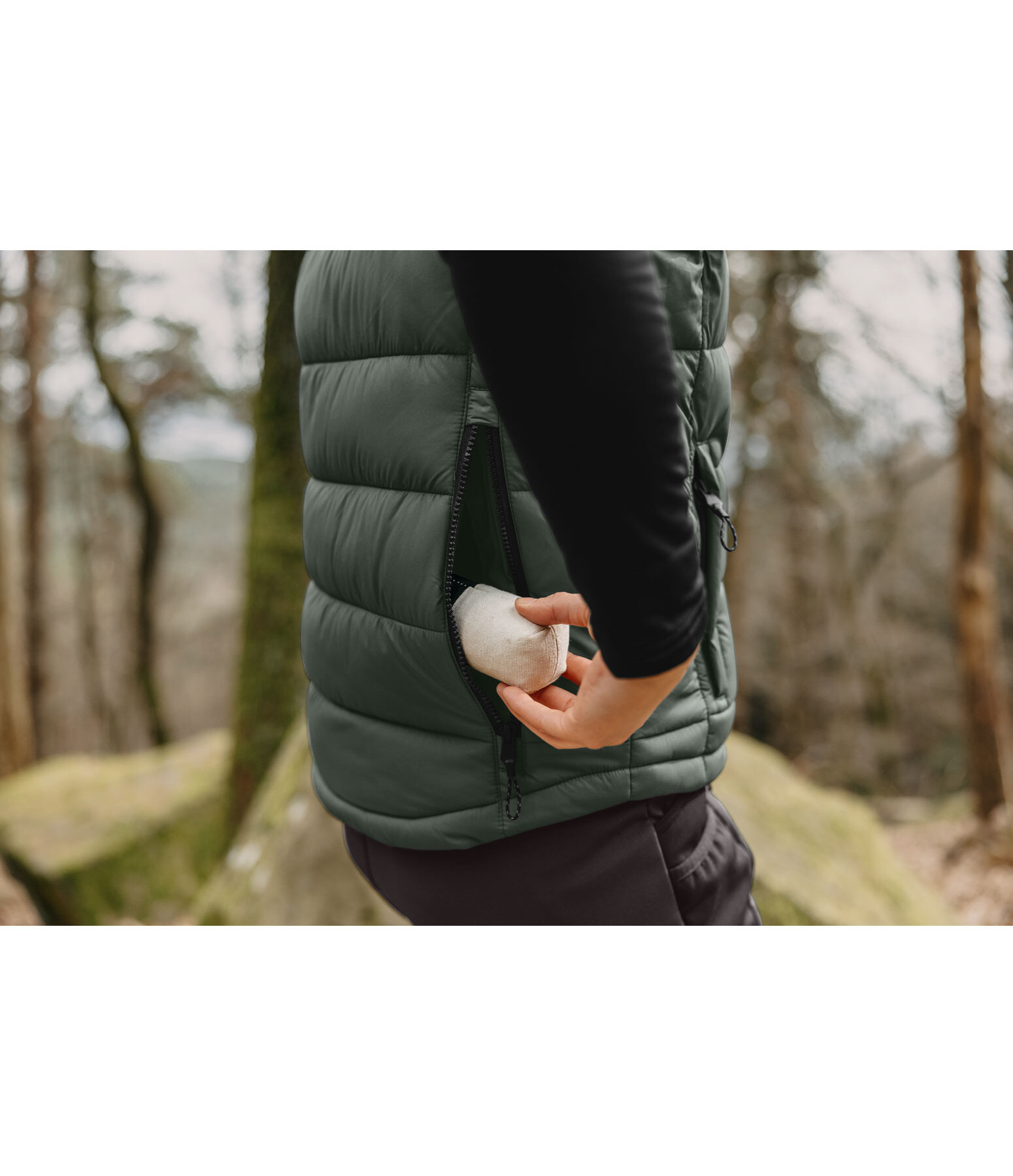 Gilet outdoor trapuntato Elowen
