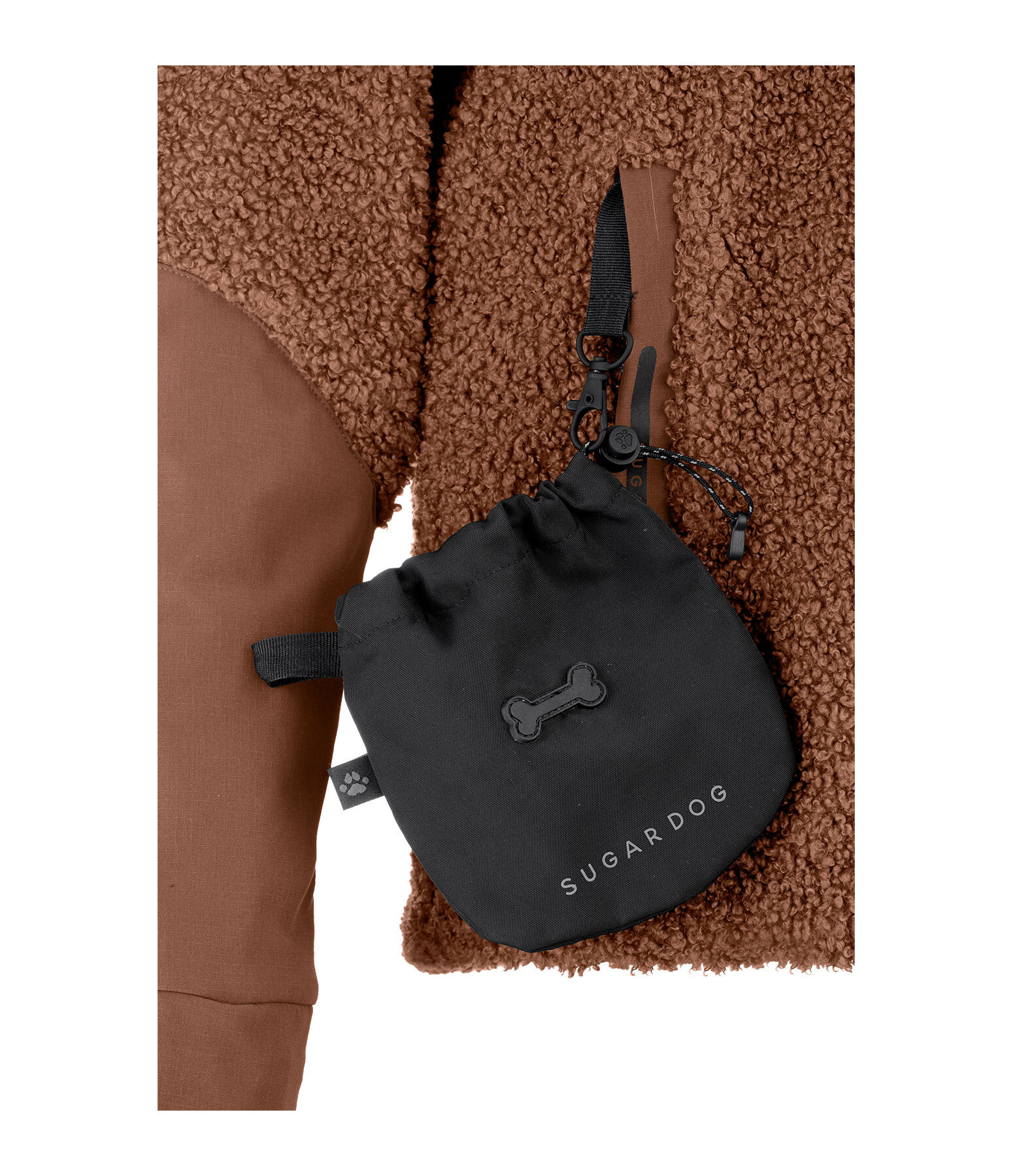 Giacca in pile Sherpa Montara