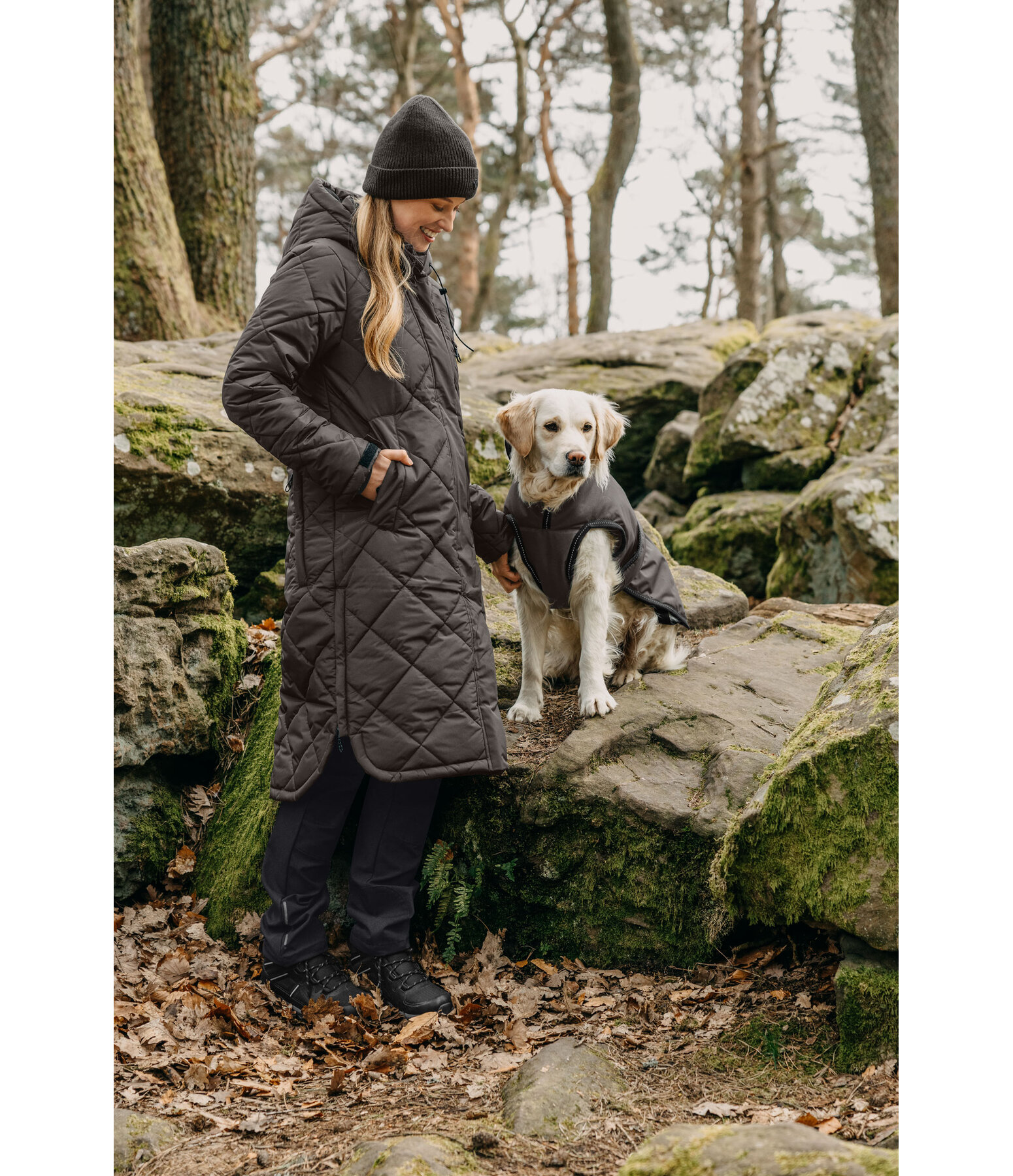 Cappotto trapuntato Rivelle