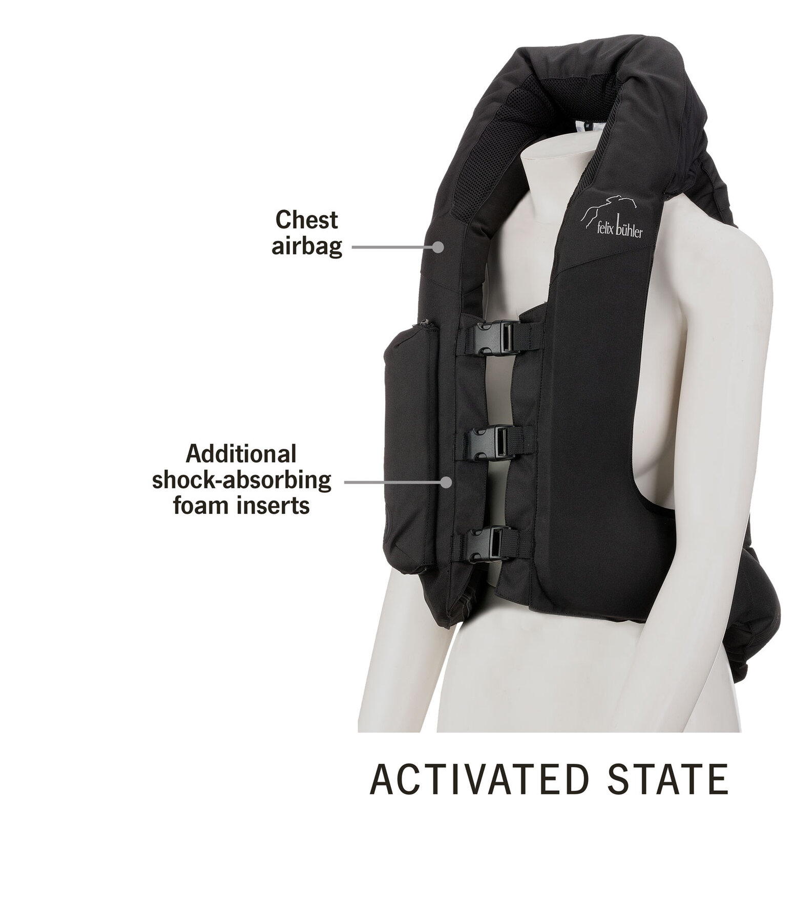 by SPARK Gilet airbag Ultimate Back & Neck Protector