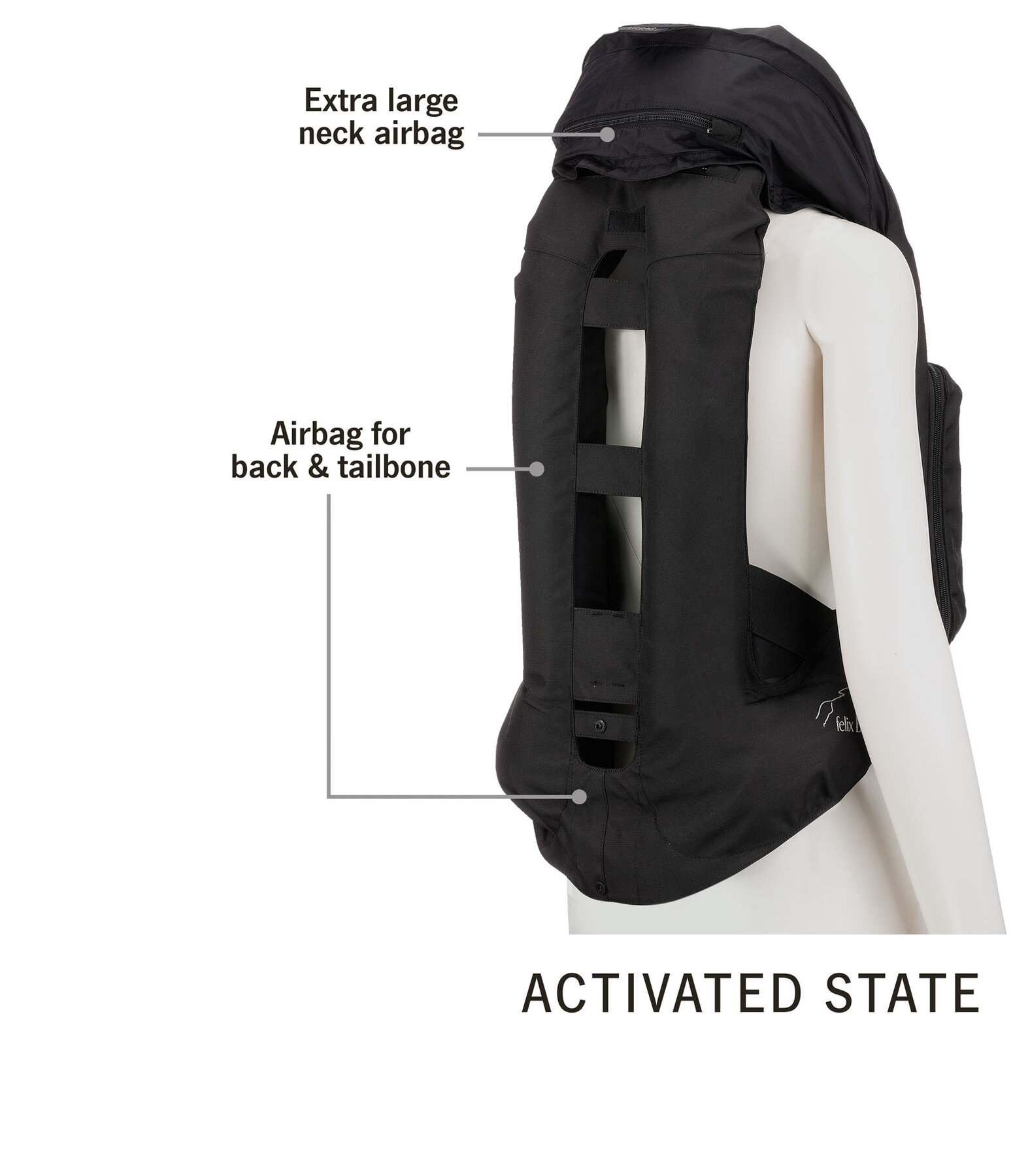 by SPARK Gilet airbag Ultimate Back & Neck Protector