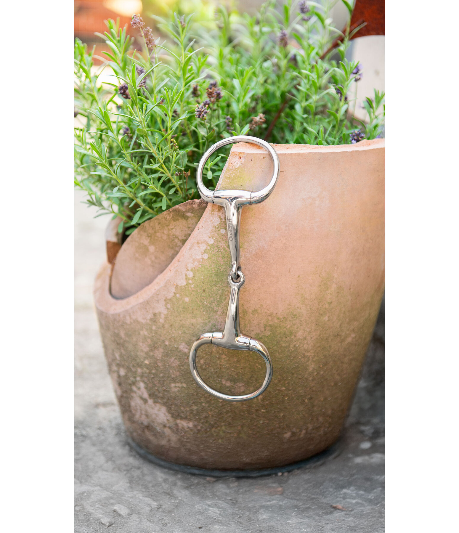 Filetto ad oliva, snodato in due parti, spessore 16 mm