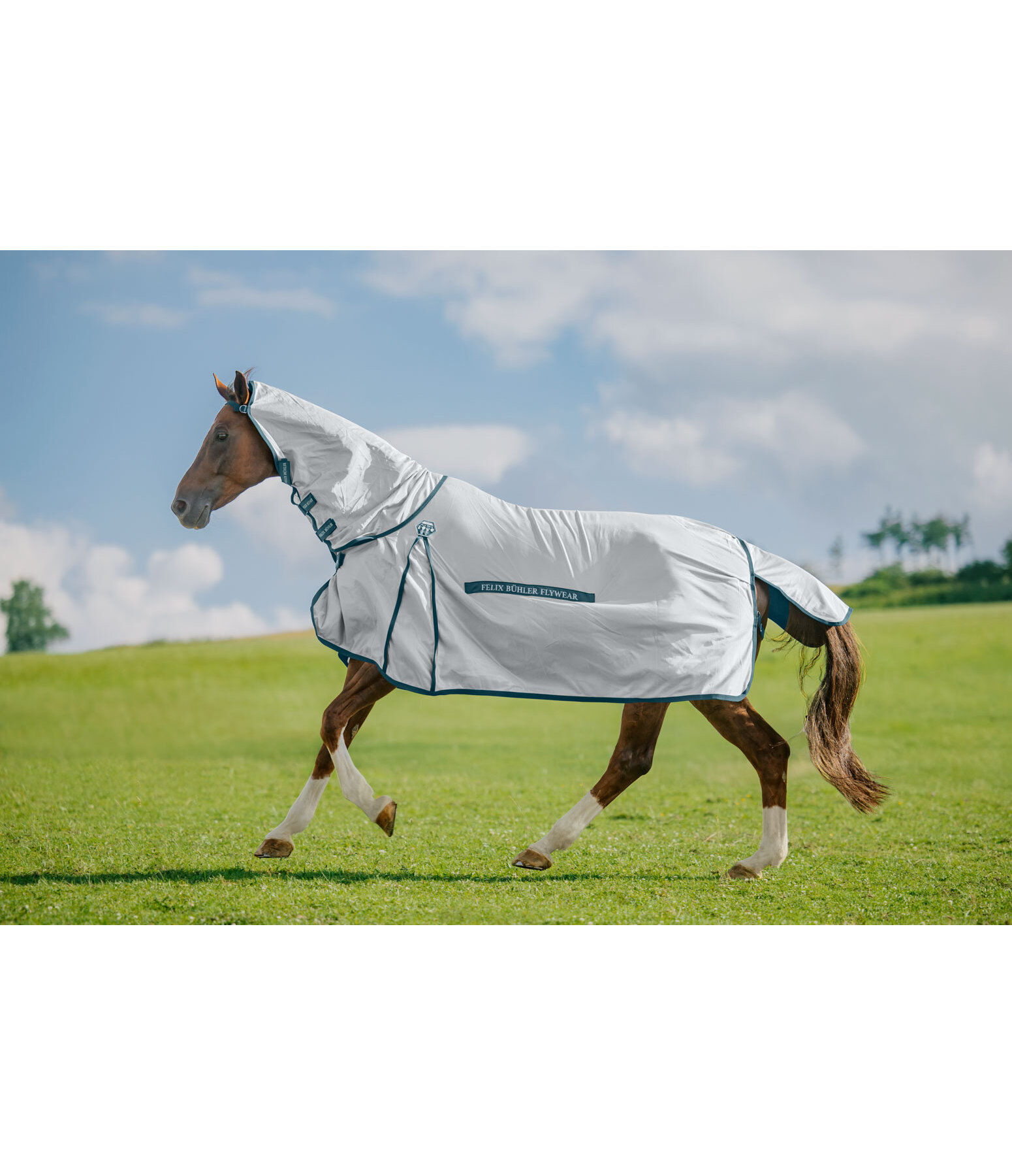 Coperta antimosche fullneck Fly Shield con protezione UV 70 %