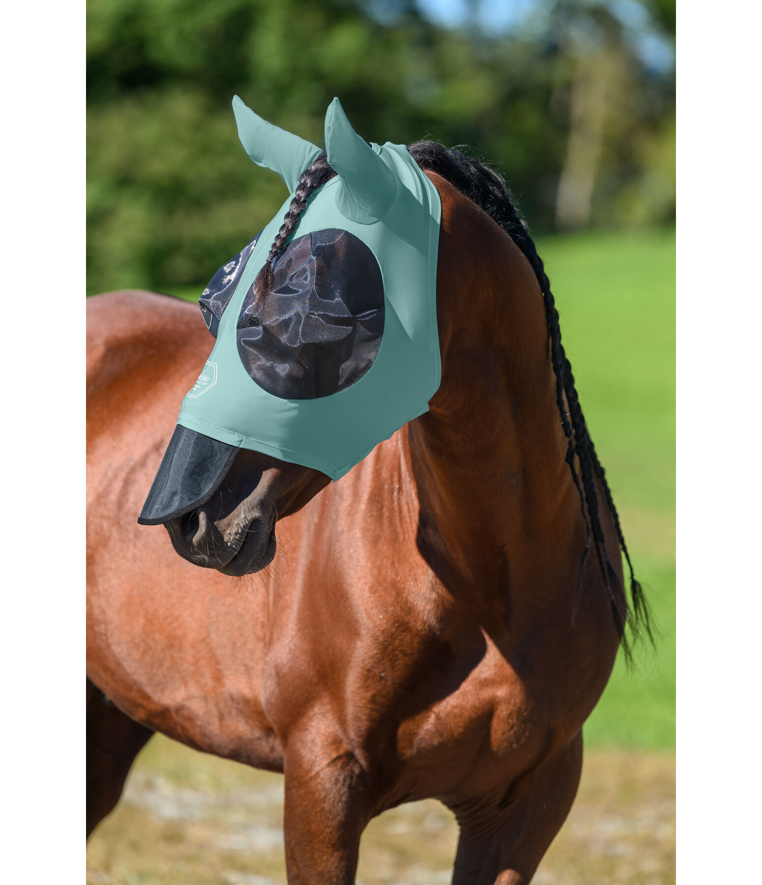 Maschera antimosche Stretch Comfort con protezione per froge UV