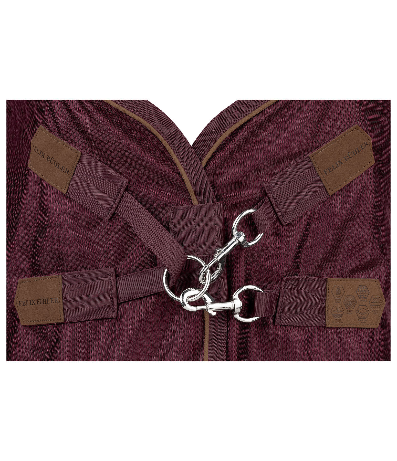 Coperta antimosche fullneck Timeless Elegance con collo rimovibile