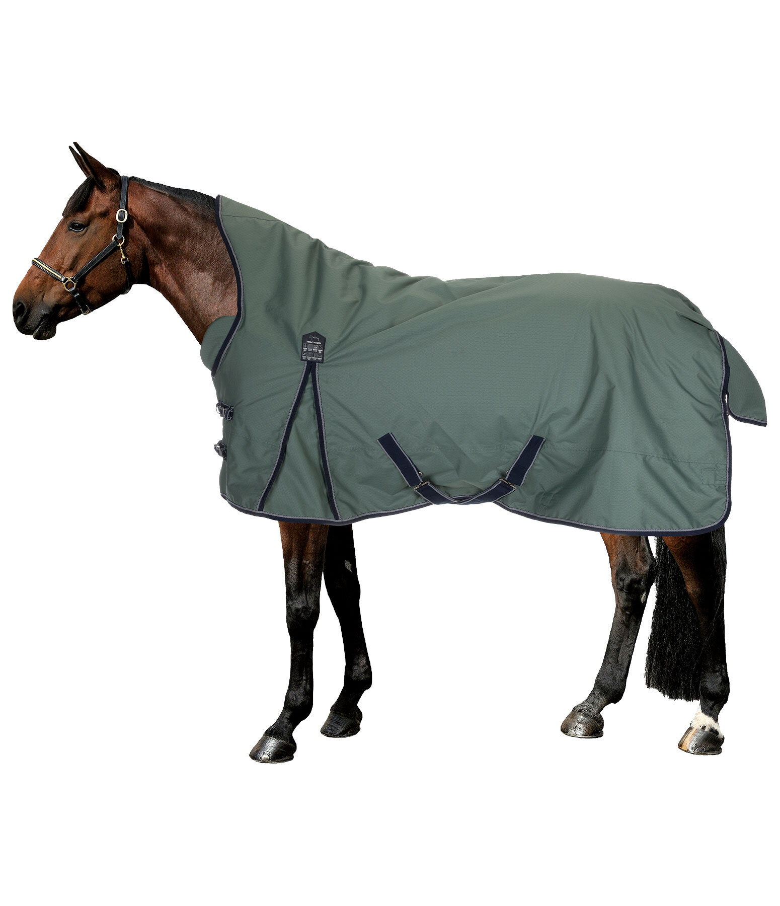 Coperta outdoor highneck Jesco II con pile, 0 gr
