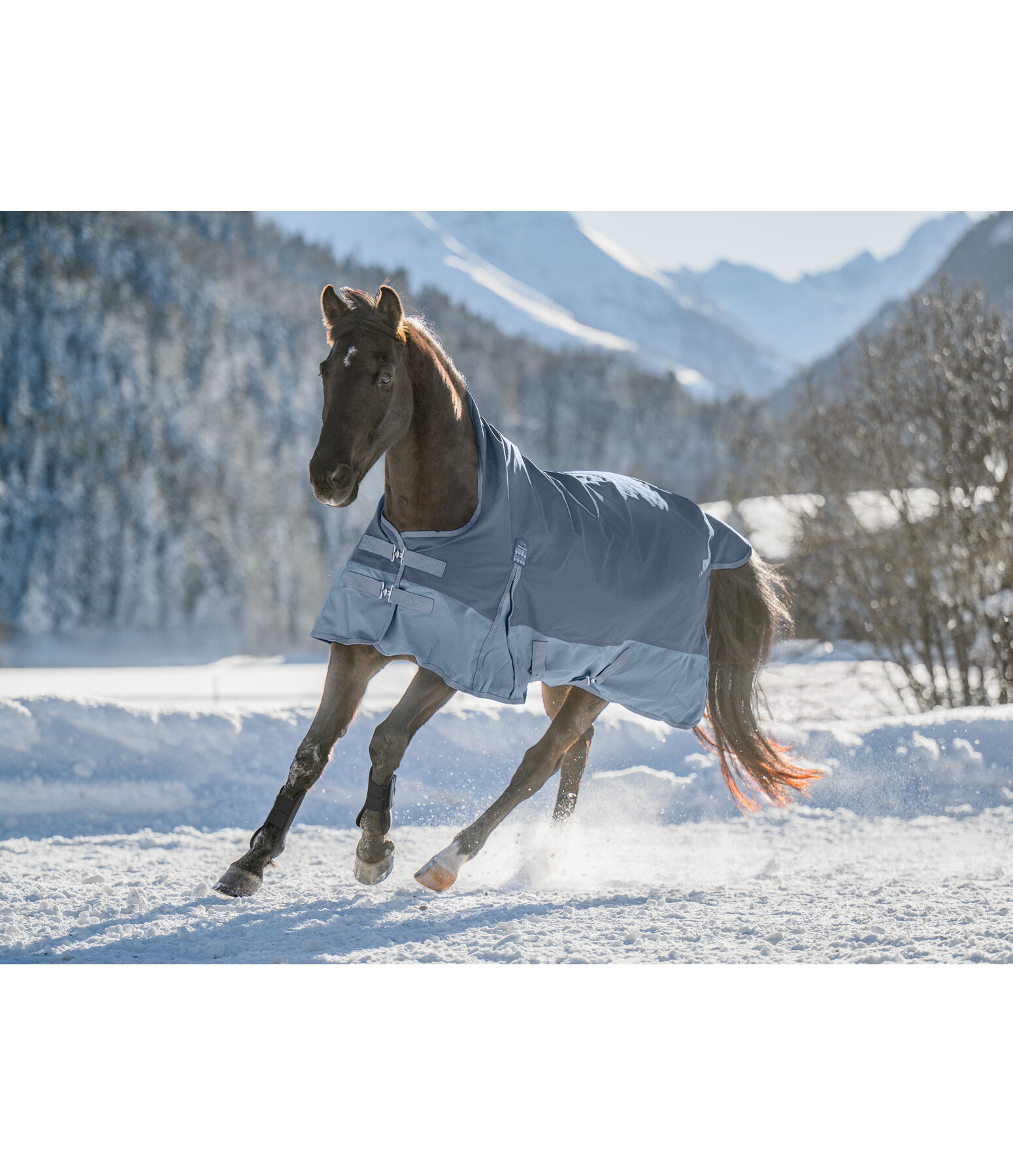 Coperta outdoor highneck Abegail, 50 g